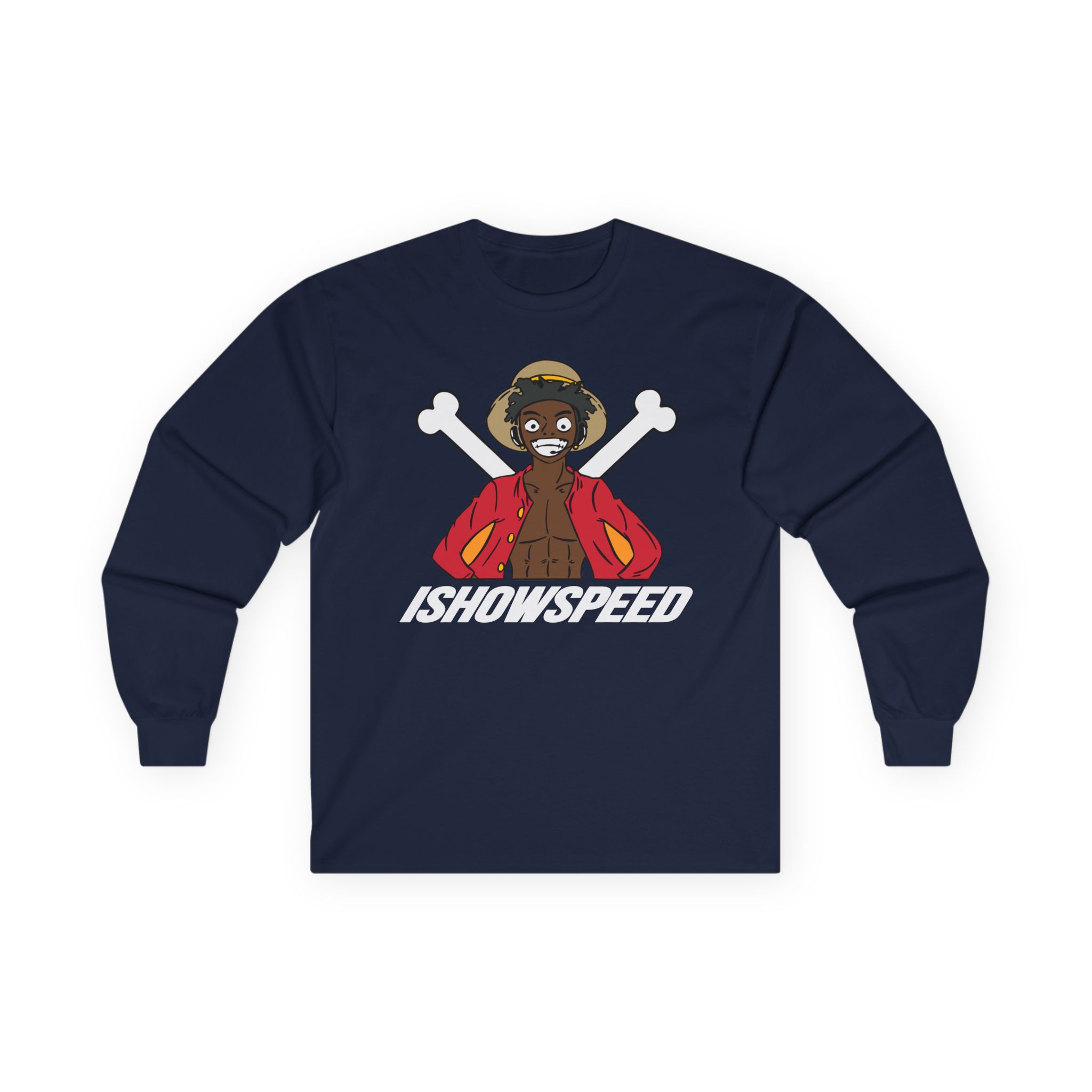 Luffy Ishowspeed Unisex Ultra Cotton Long Sleeve Tee