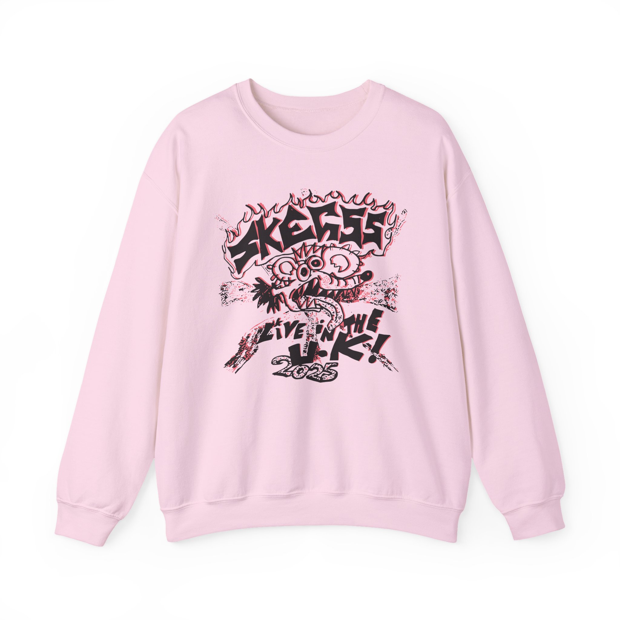 Skegss Live in the Uk 2025 Unisex Heavy Blendâ„¢ Crewneck Sweatshirt