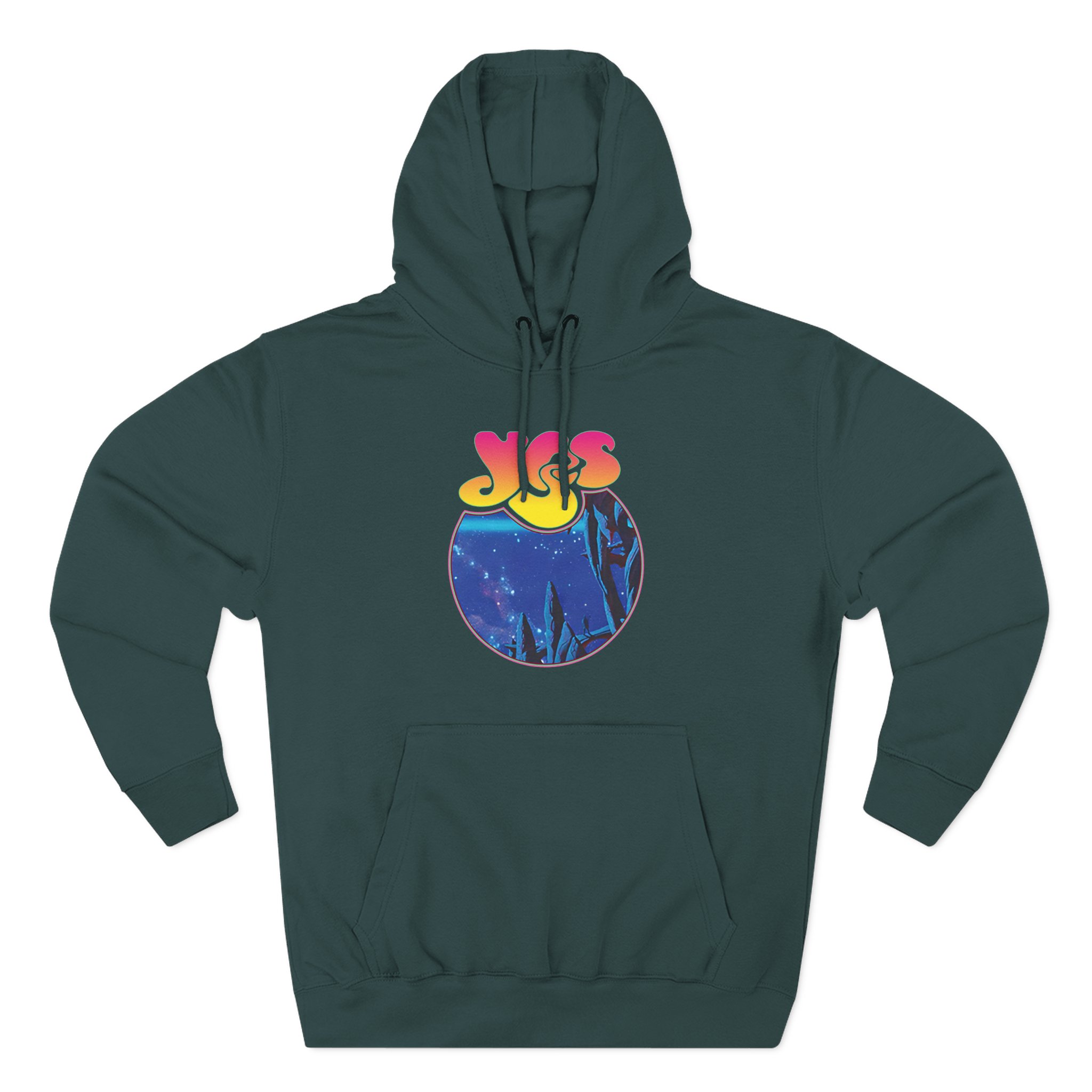 Yes Mirror To The Sky Three-Panel Fleece Hoodie