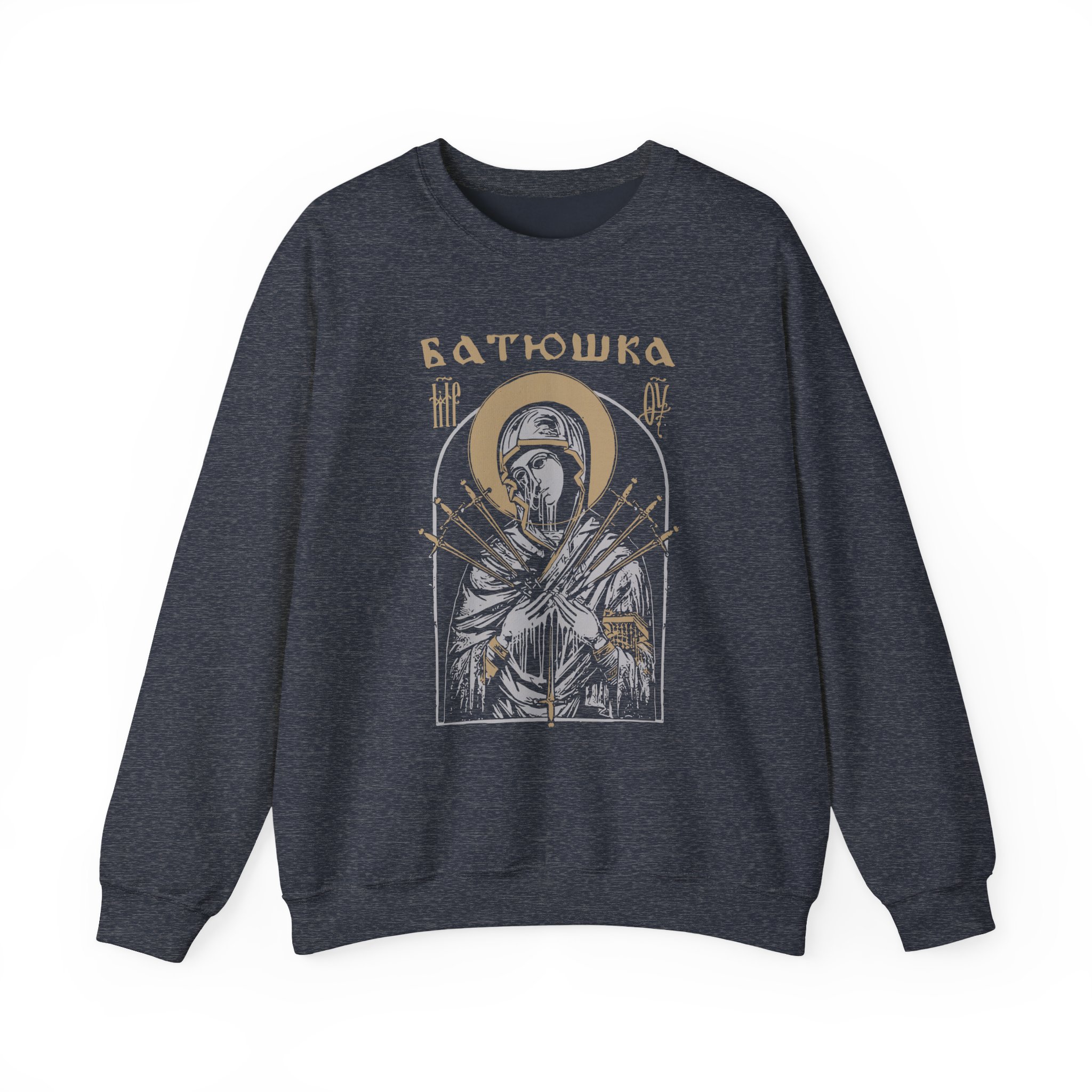 Batushka Mary Dagger Unisex Heavy Blendâ„¢ Crewneck Sweatshirt