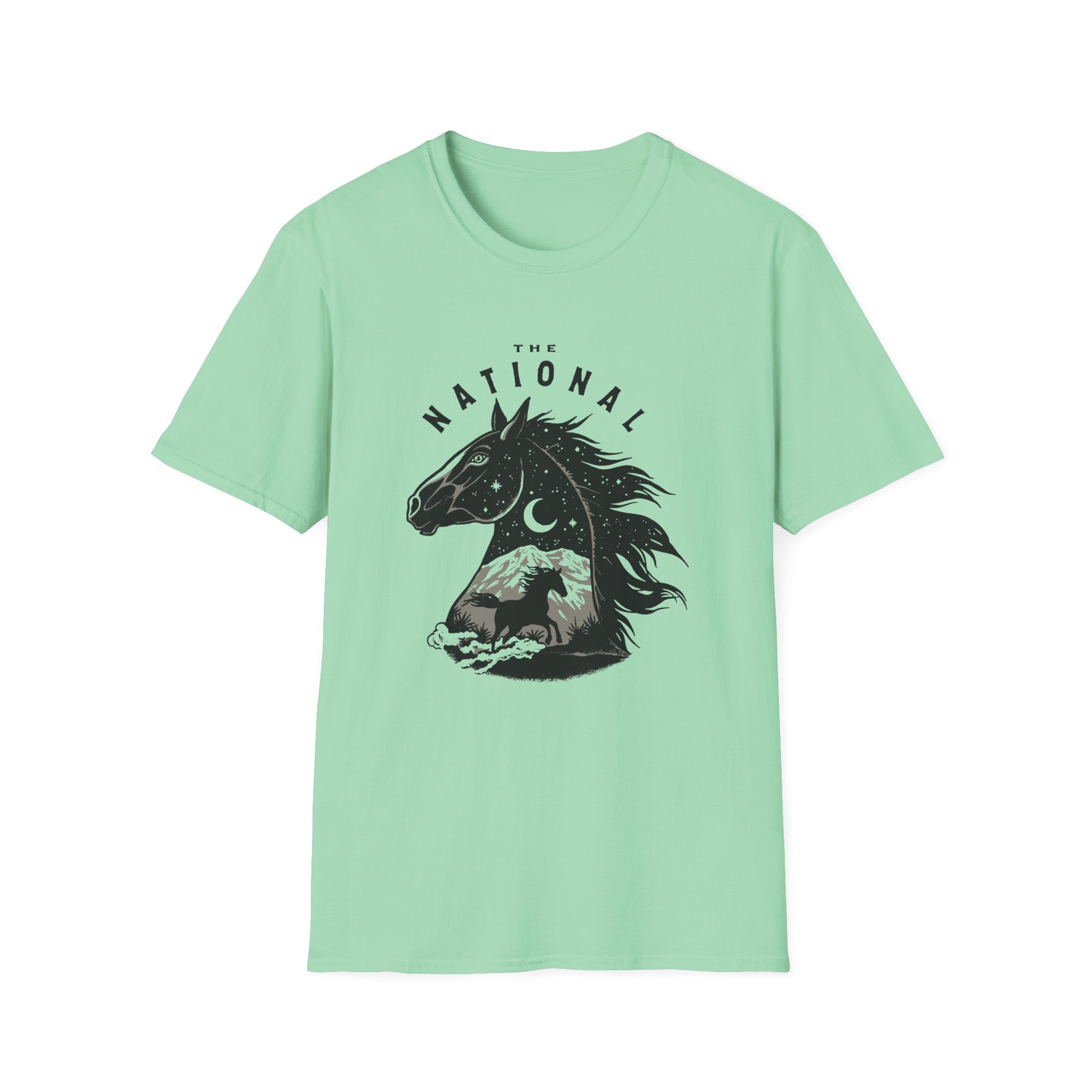 The National Mustang Unisex Softstyle T-shirt