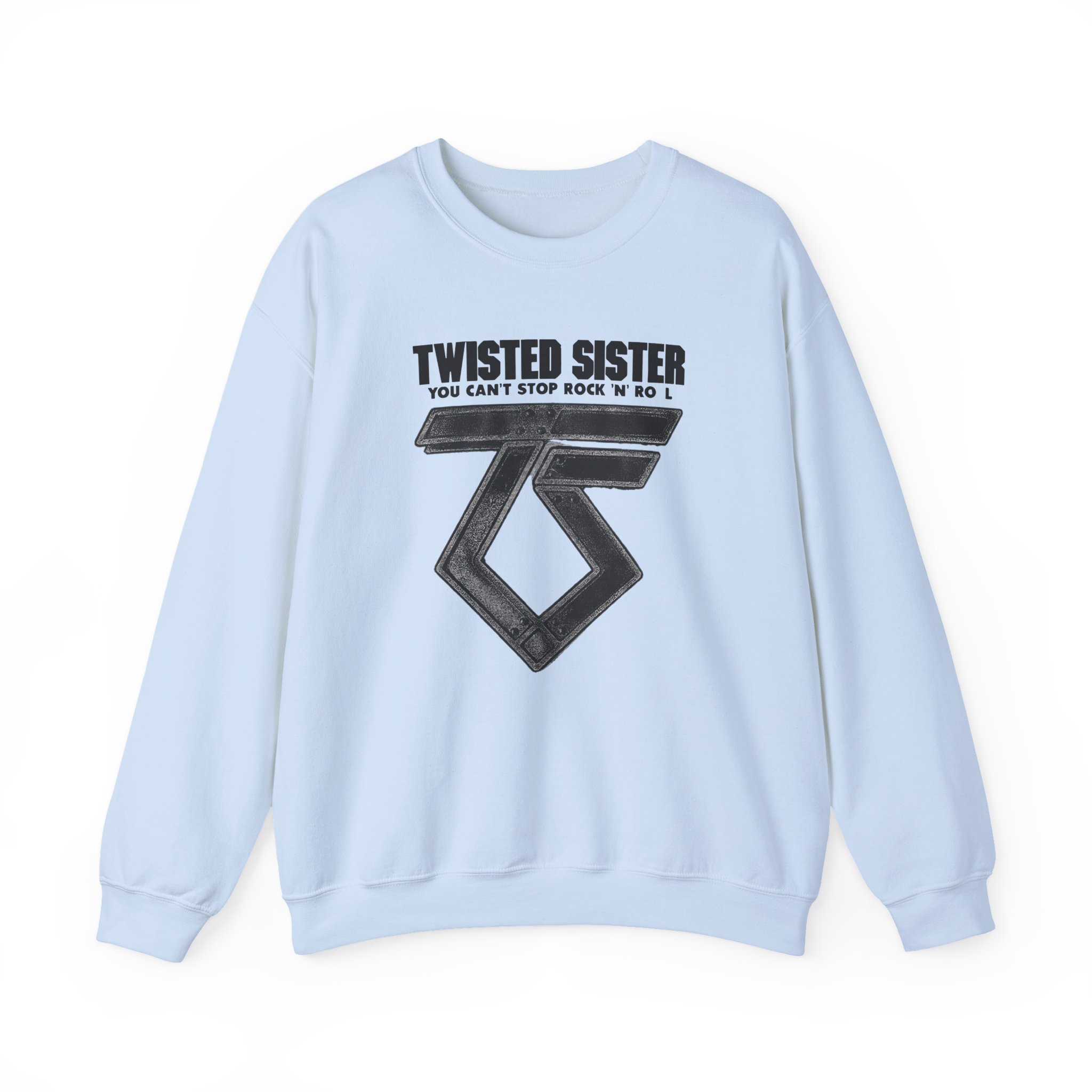 Can't Stop Rock 'n' Roll Twisted Sister Unisex Heavy Blendâ„¢ Crewneck Sweatshirt