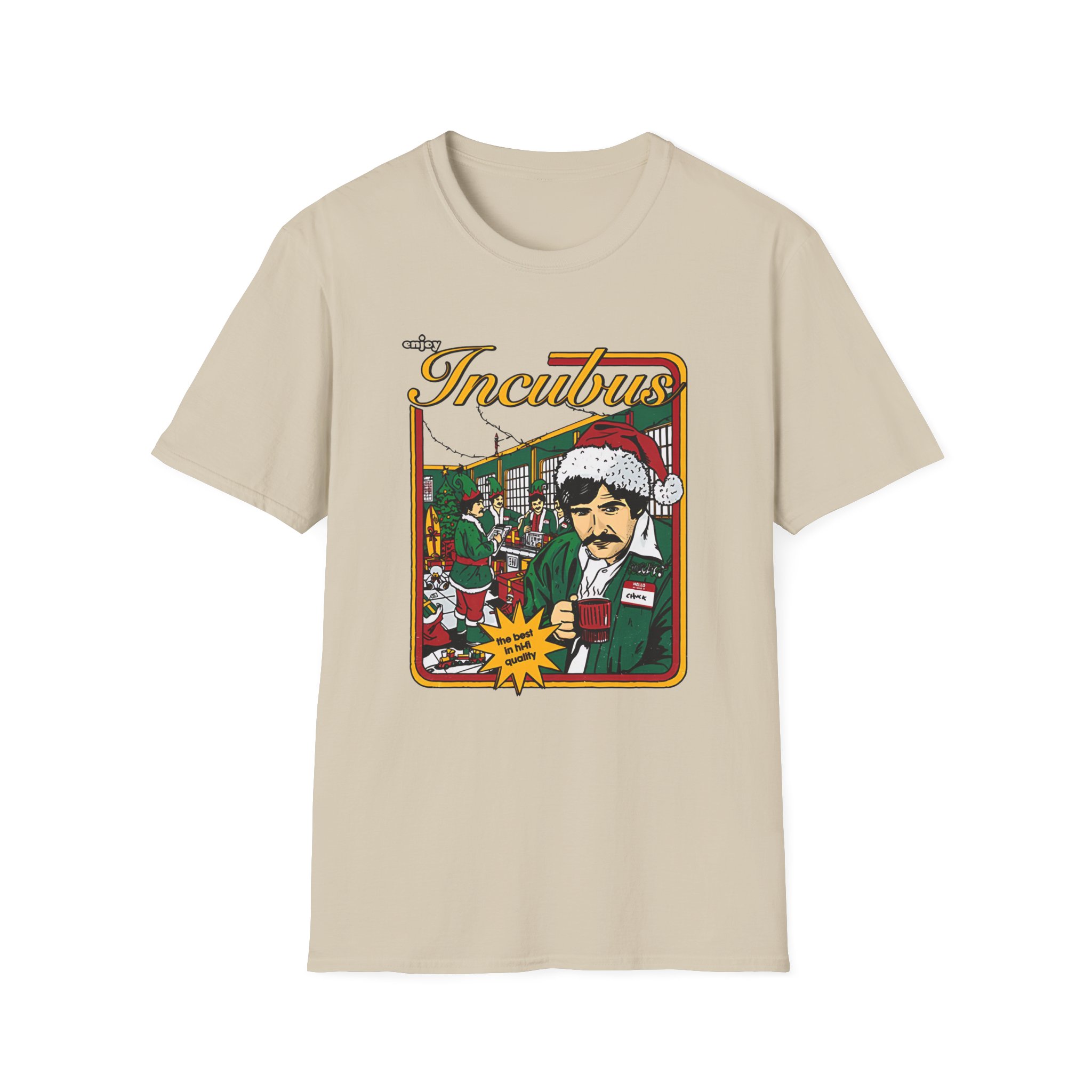 Incubus Santa Chuck Workshop Unisex Softstyle T-Shirt