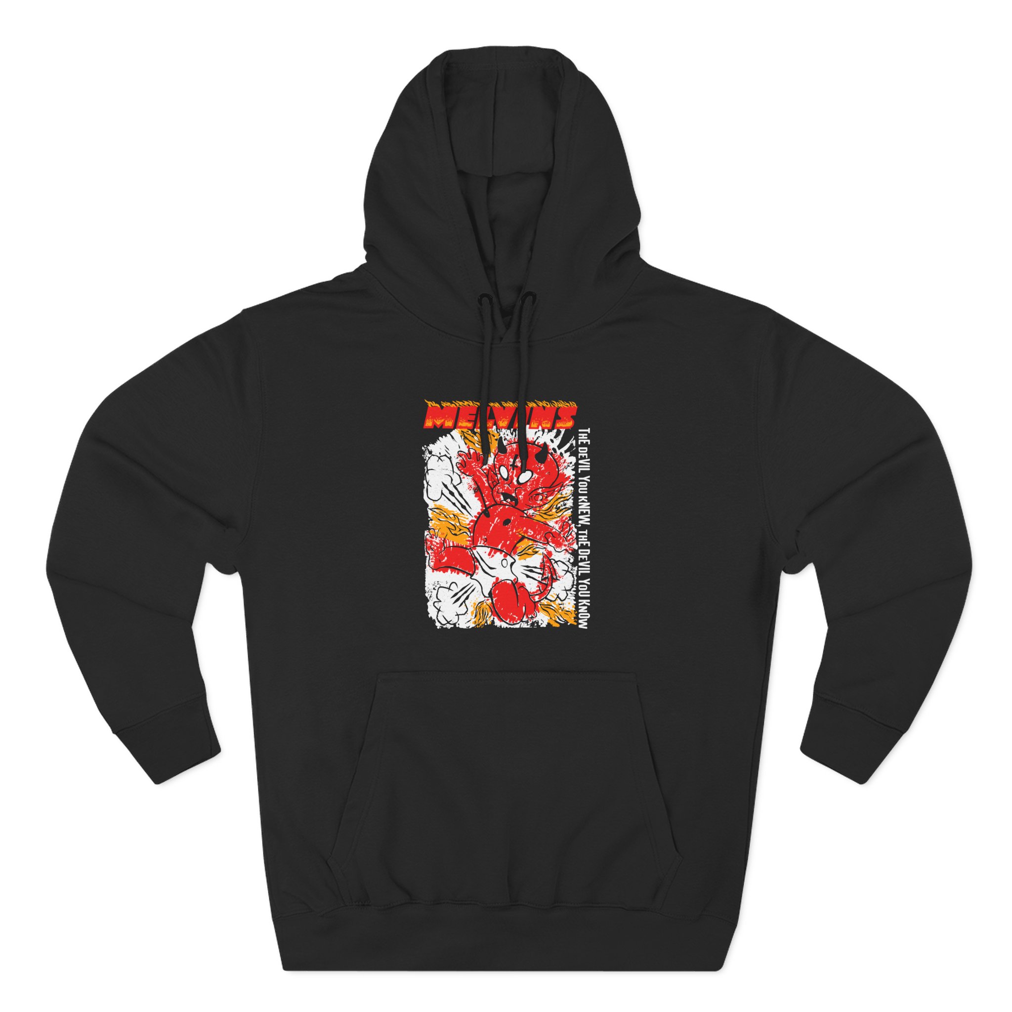 Melvins the Devil You Knew Three-Panel Fleece Hoodie