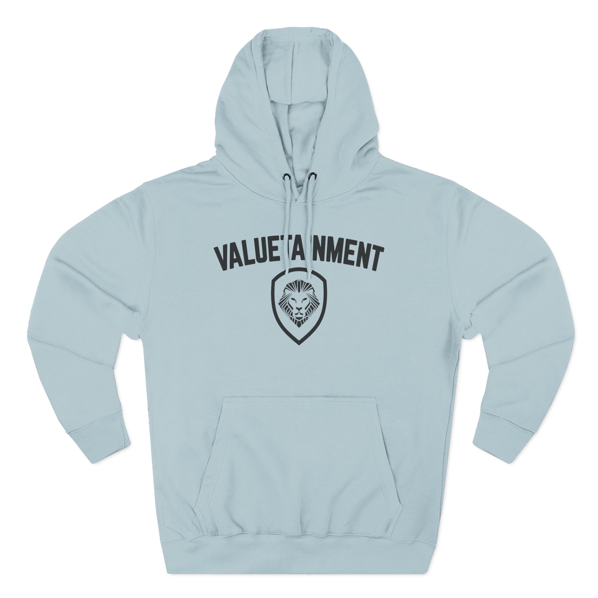 Valuetainment Three-Panel Fleece Hoodie