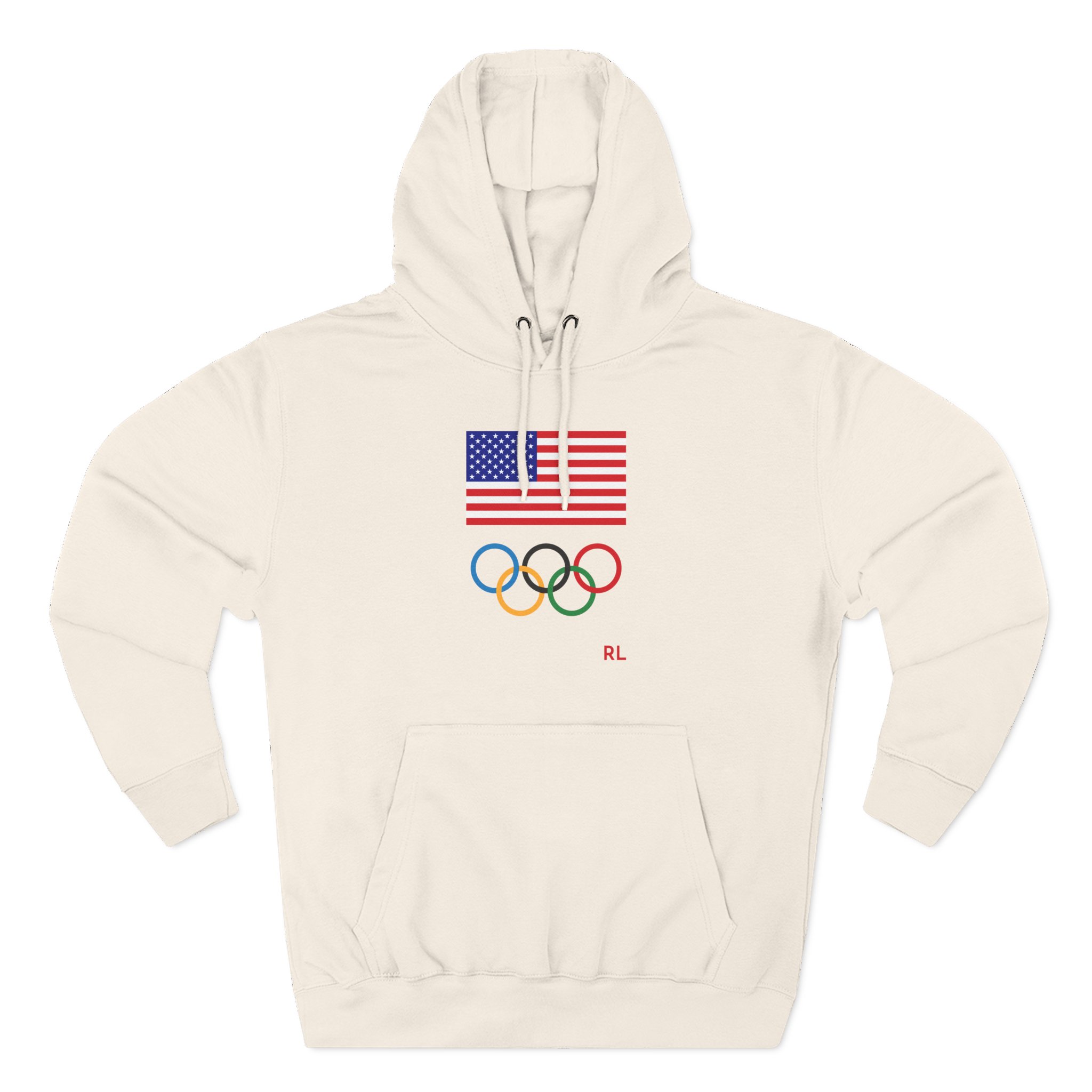 Nina Dobrev Polo Falph Lauren Team Usa Three-Panel Fleece Hoodie