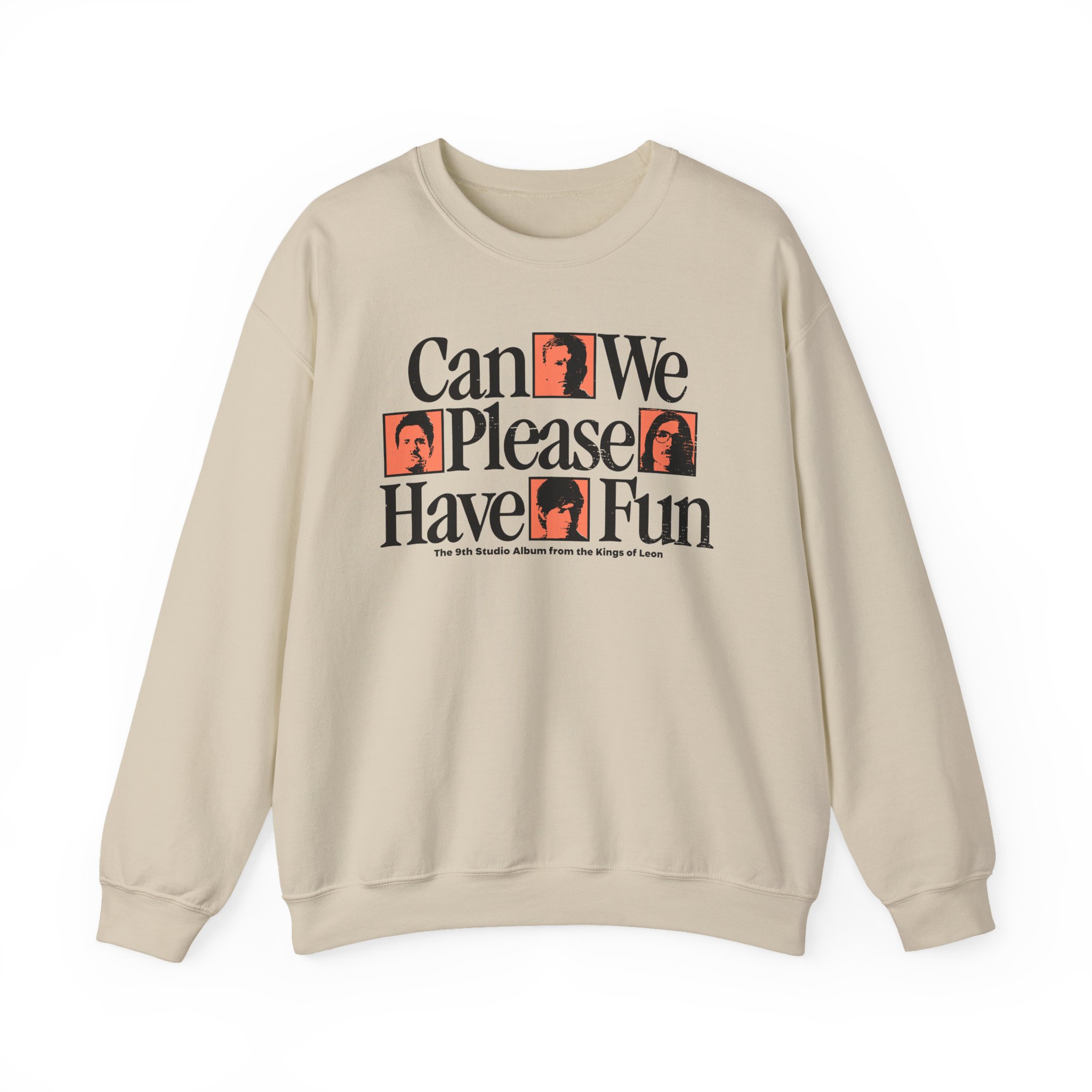 Kings of Leon Can We Please Have Fun Unisex Heavy Blendâ„¢ Crewneck Sweatshirt