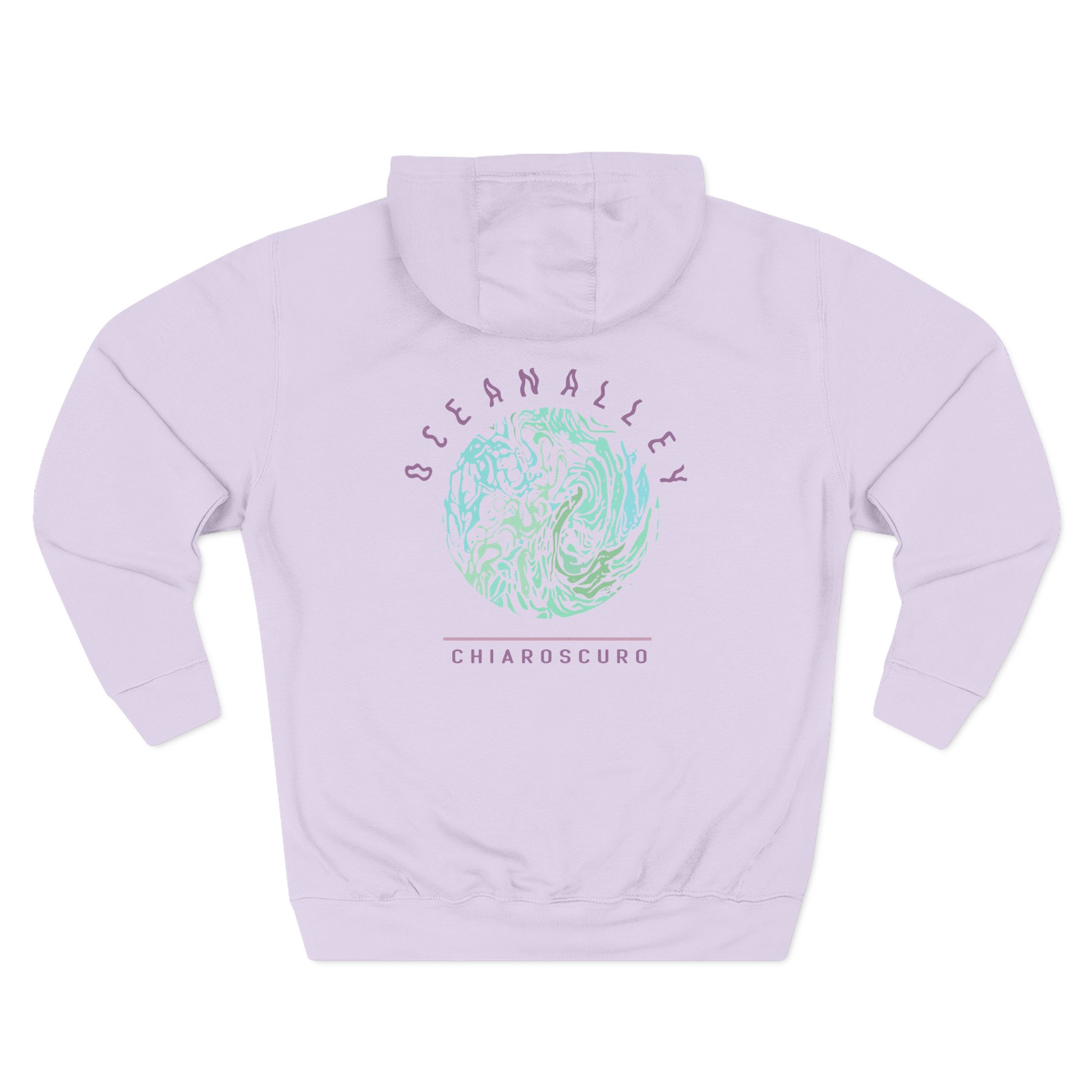 Ocean Alley Chiaroscuro Logo Three-Panel Fleece Hoodie