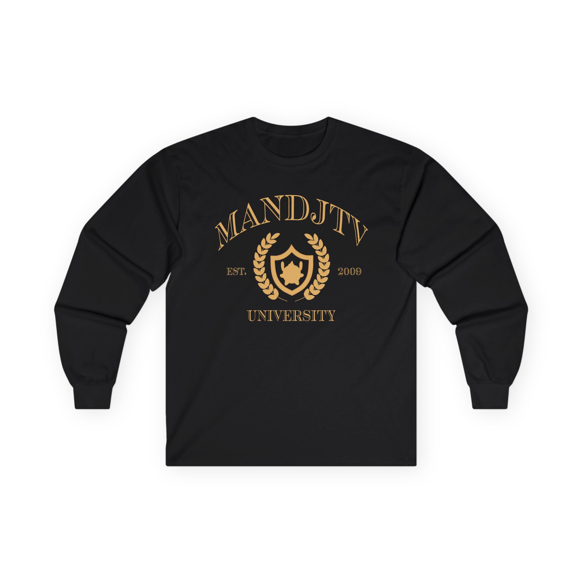 Mandjtv University Unisex Ultra Cotton Long Sleeve Tee