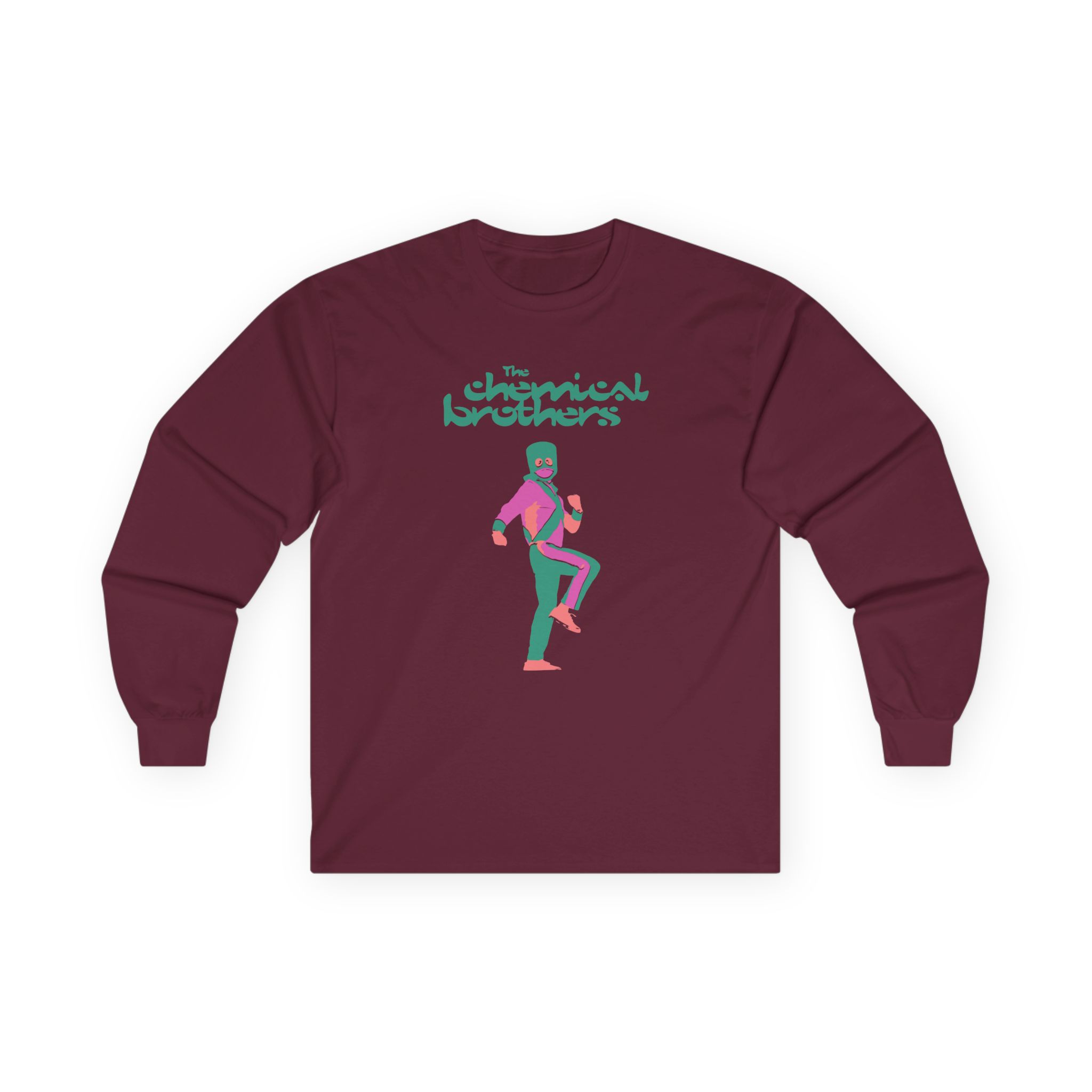 The Chemical Brothers No Reason Marching Man Unisex Ultra Cotton Long Sleeve Tee