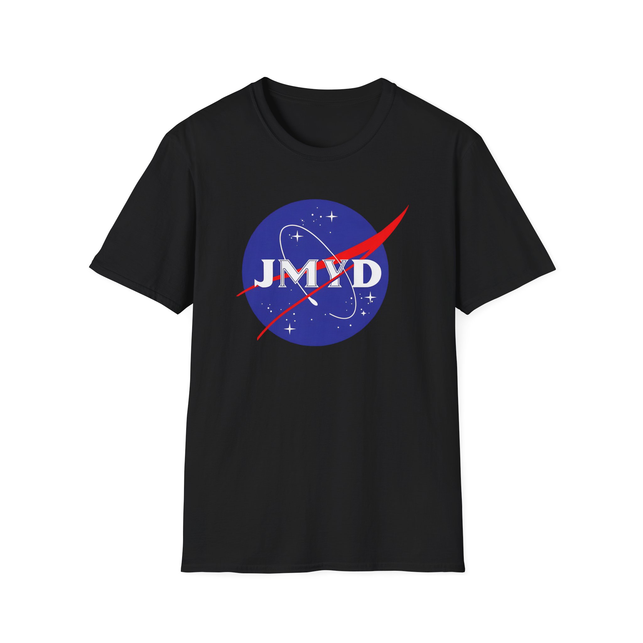Ymh JMYD: Space Explorers Unisex Softstyle T-Shirt