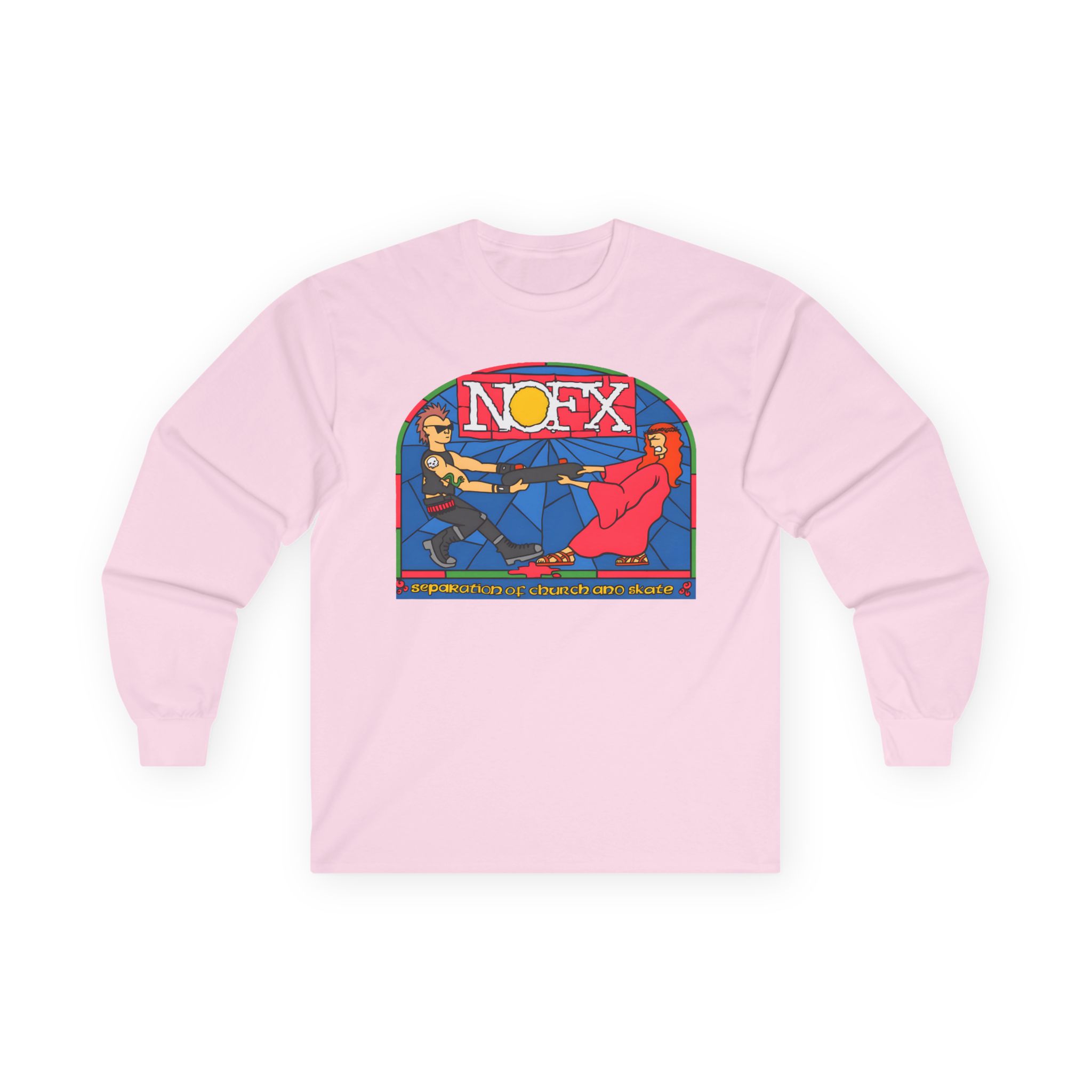 Nofx Seperation Unisex Ultra Cotton Long Sleeve Tee
