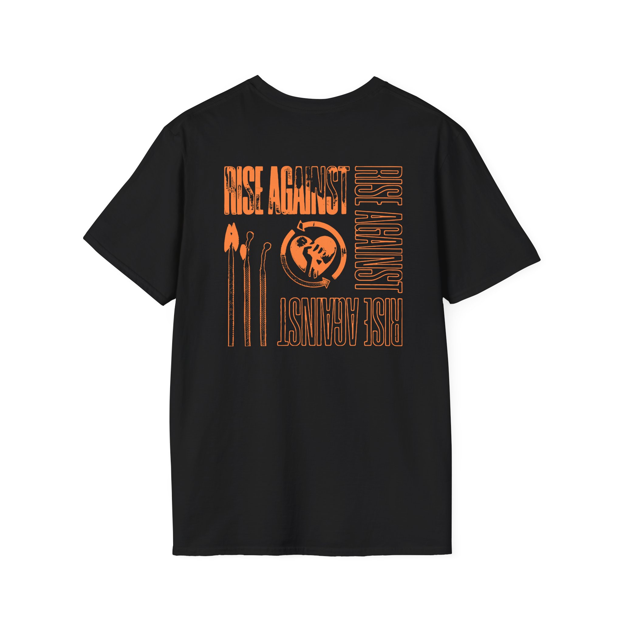 Rise Against Matches Cube Unisex Softstyle T-Shirt