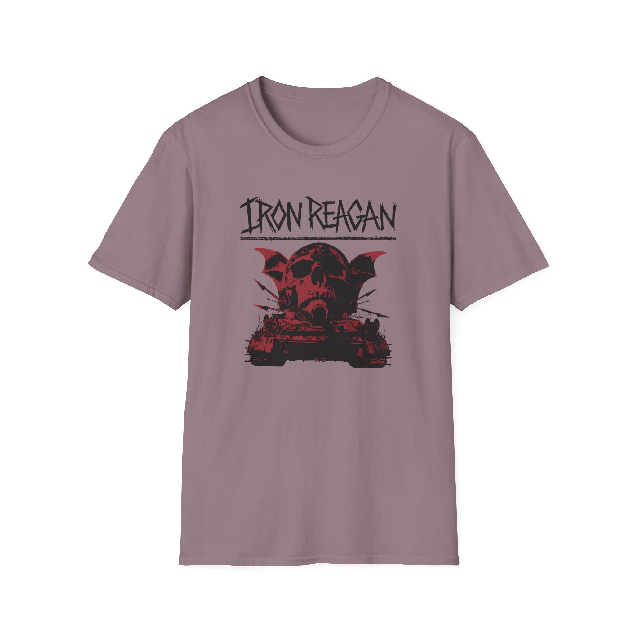 Iron Reagan Warning Unisex Softstyle T-Shirt