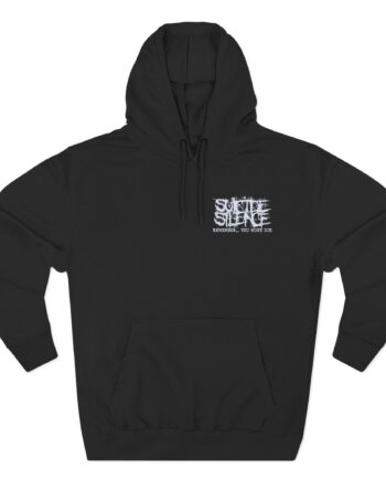Suicide Silence Rymd Snake Skull Three-Panel Fleece Hoodie
