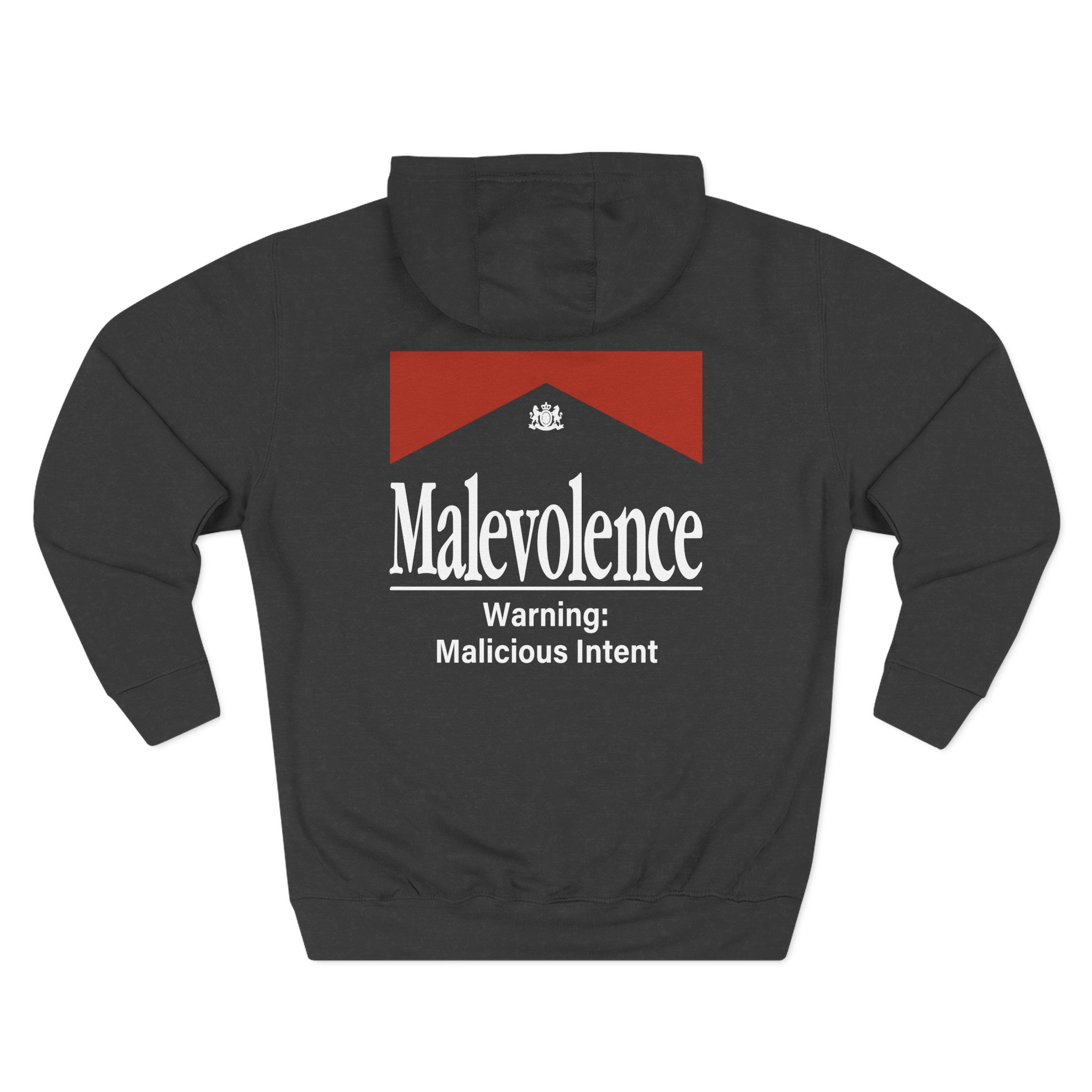 Malevolence Smokers Three-Panel Fleece Hoodie