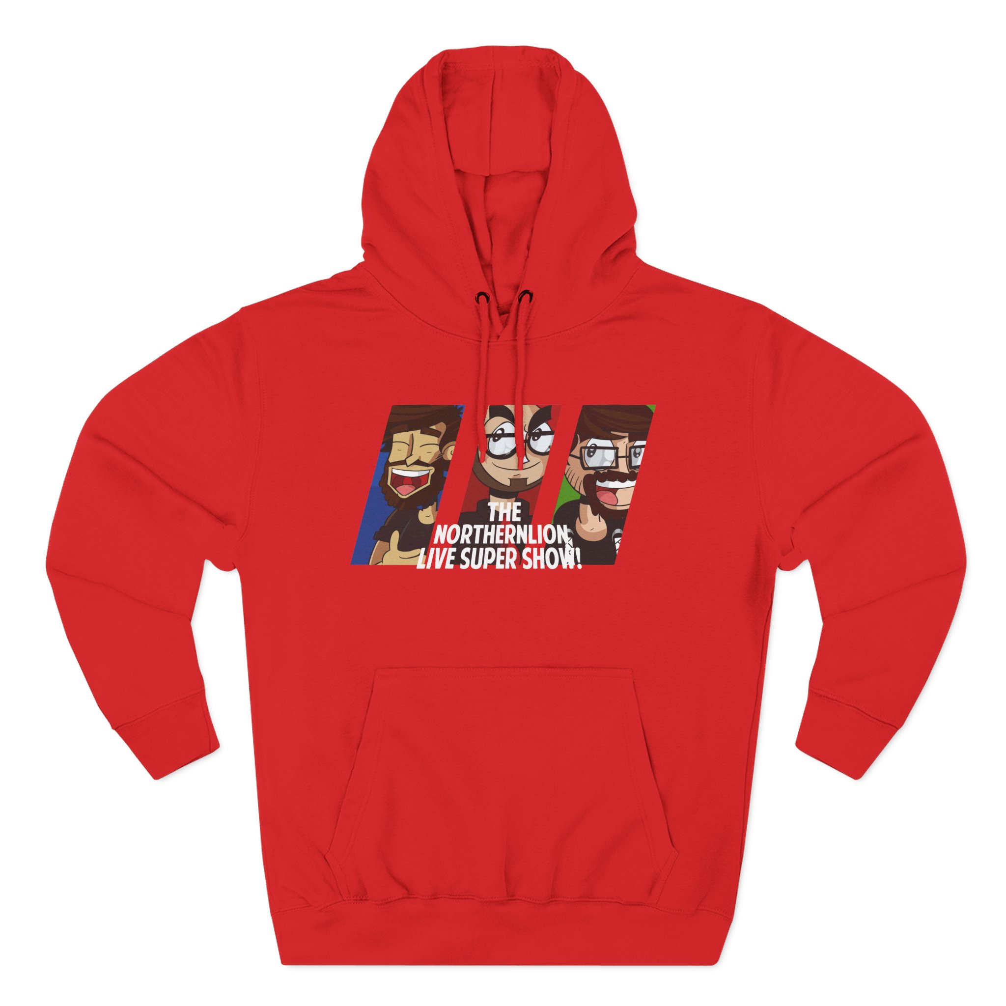 Northernlion Three-Panel Fleece Hoodie