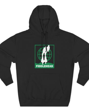Fiddlehead Globe Three-Panel Fleece Hoodie