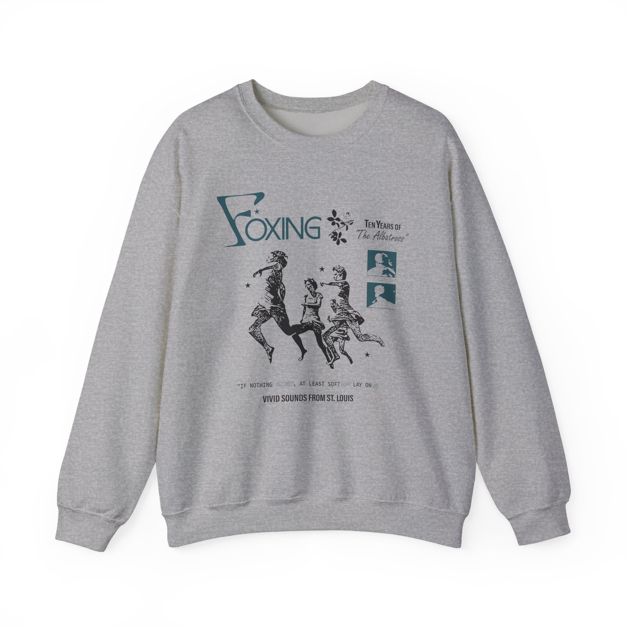 Foxing 10 Year Unisex Heavy Blendâ„¢ Crewneck Sweatshirt