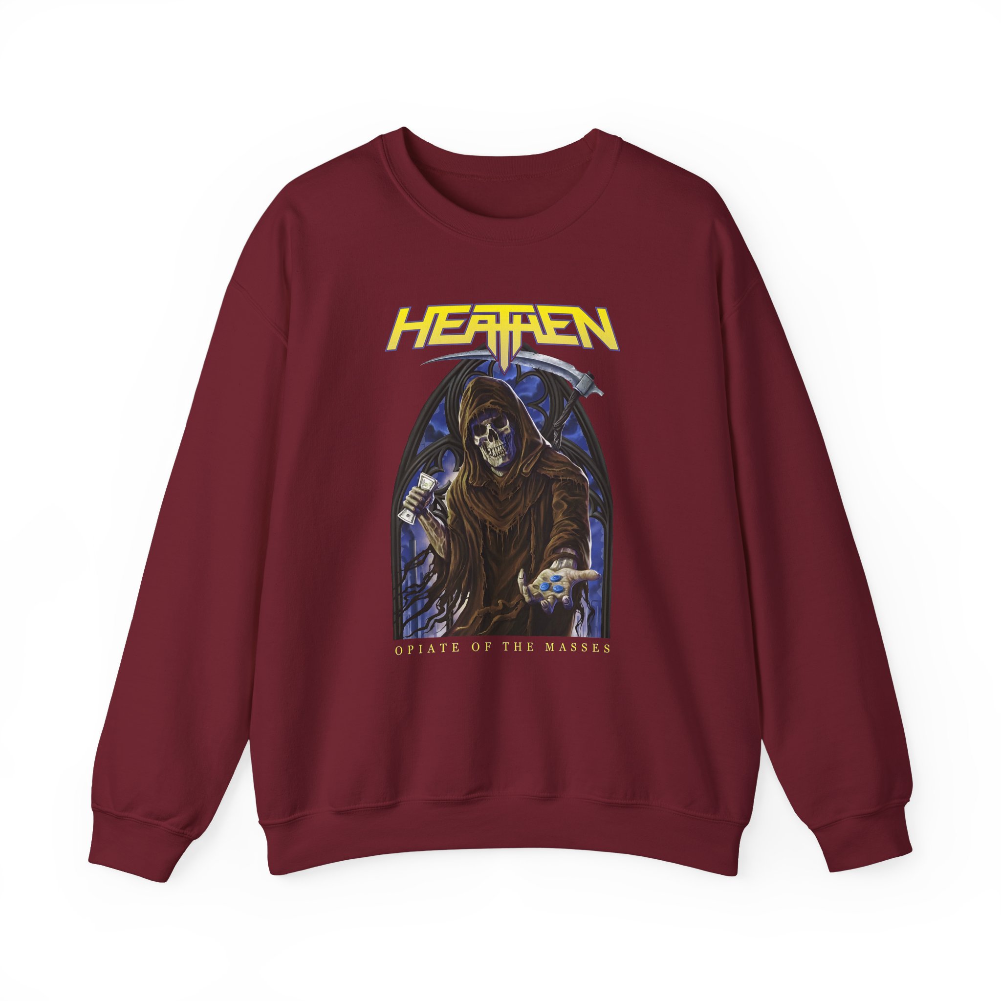 Heathen Opiate of the Masses Unisex Heavy Blendâ„¢ Crewneck Sweatshirt