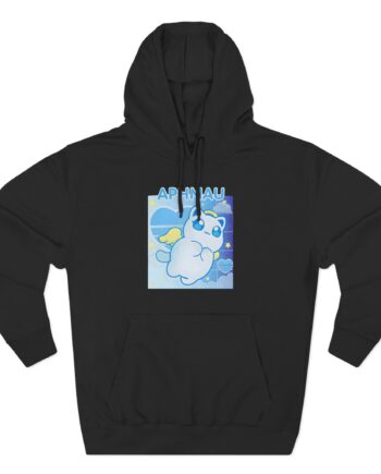 Aphmau Angel Cat Three-Panel Fleece Hoodie