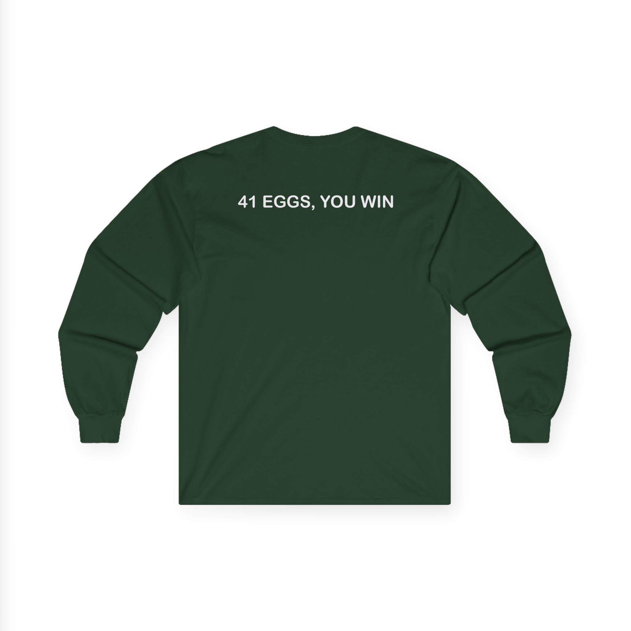 I Think You Should Leave River 41 Eggs You Win Unisex Ultra Cotton Long Sleeve Tee