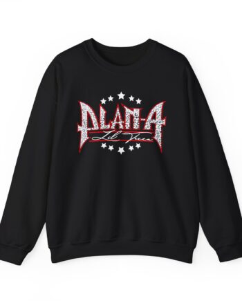 Lil Tecca Plan a Metal Logo Unisex Heavy Blend™ Crewneck Sweatshirt