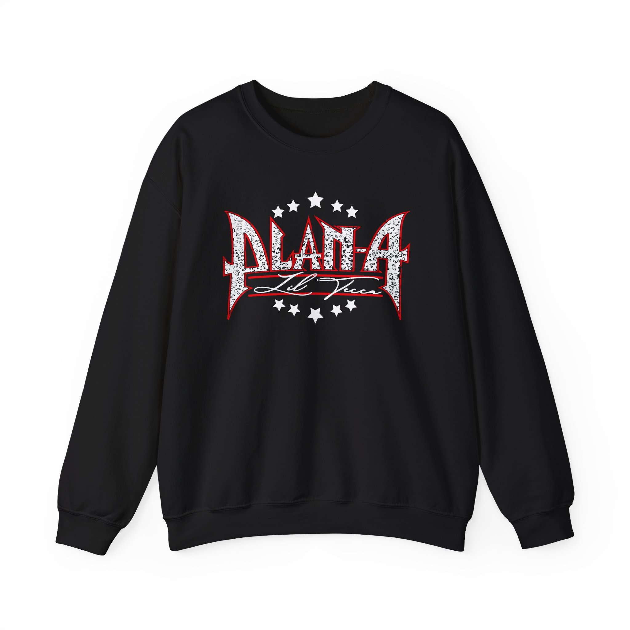 Lil Tecca Plan a Metal Logo Unisex Heavy Blendâ„¢ Crewneck Sweatshirt