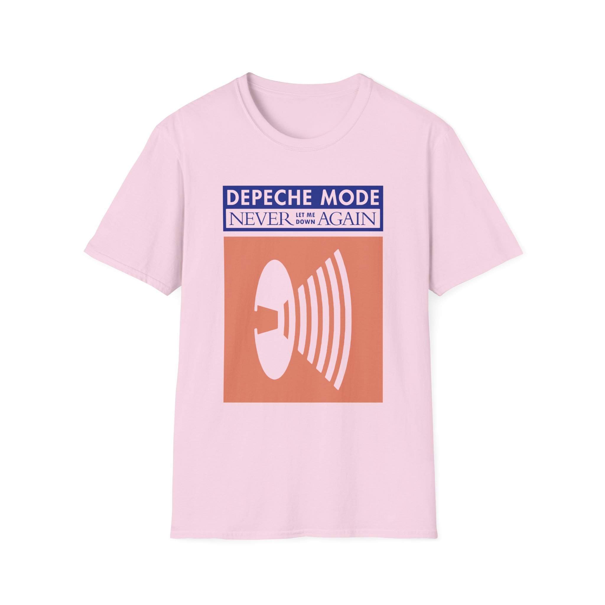 Depeche Mode Never Let Me Down Again Unisex Softstyle T-Shirt
