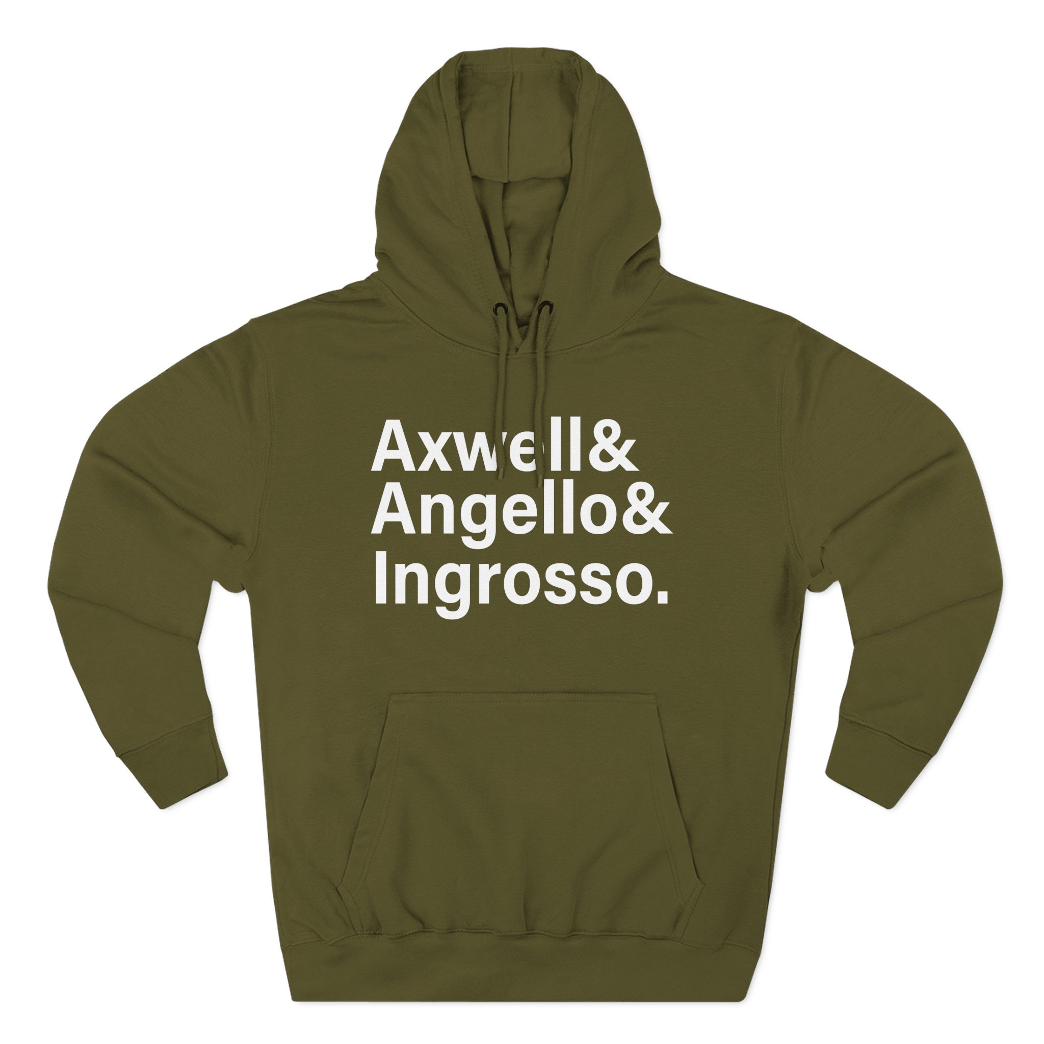 Axwell Angello Ingrosso Three-Panel Fleece Hoodie