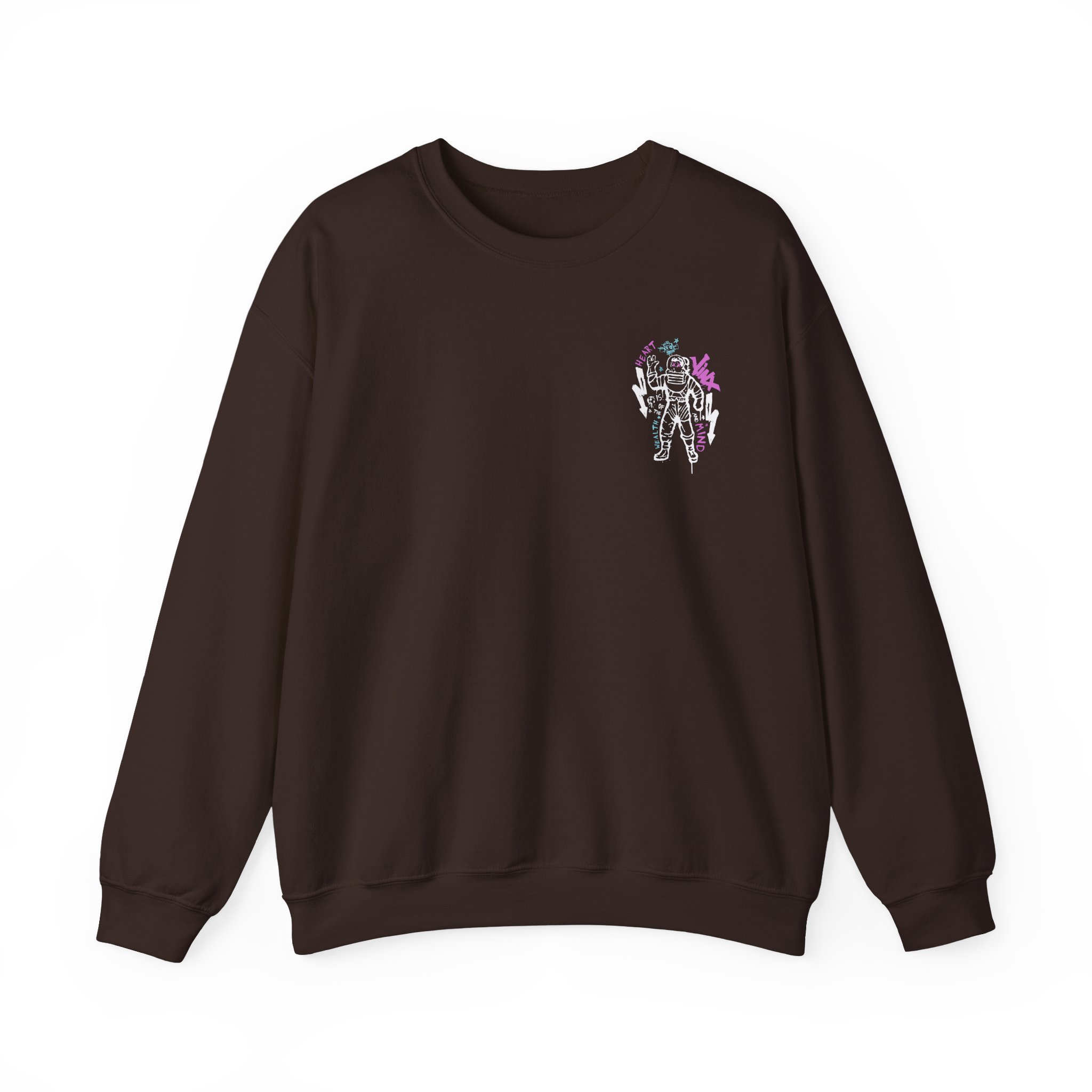 Jinx Arcane Unisex Heavy Blendâ„¢ Crewneck Sweatshirt