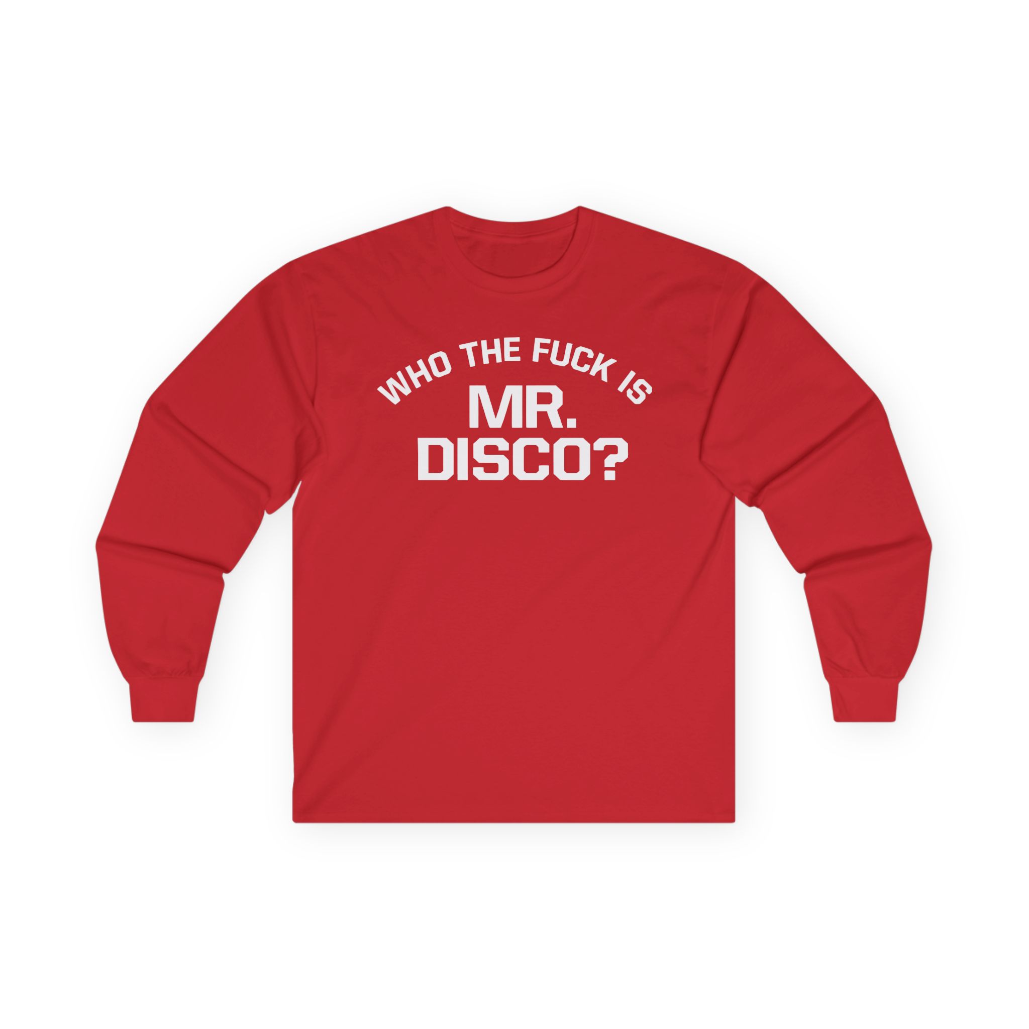 Panic at the Disco Who the Fuck is Mr. Disco Unisex Ultra Cotton Long Sleeve Tee