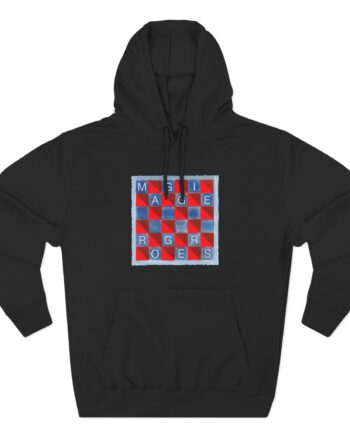 Maggie Rogers Checkmate Three-Panel Fleece Hoodie