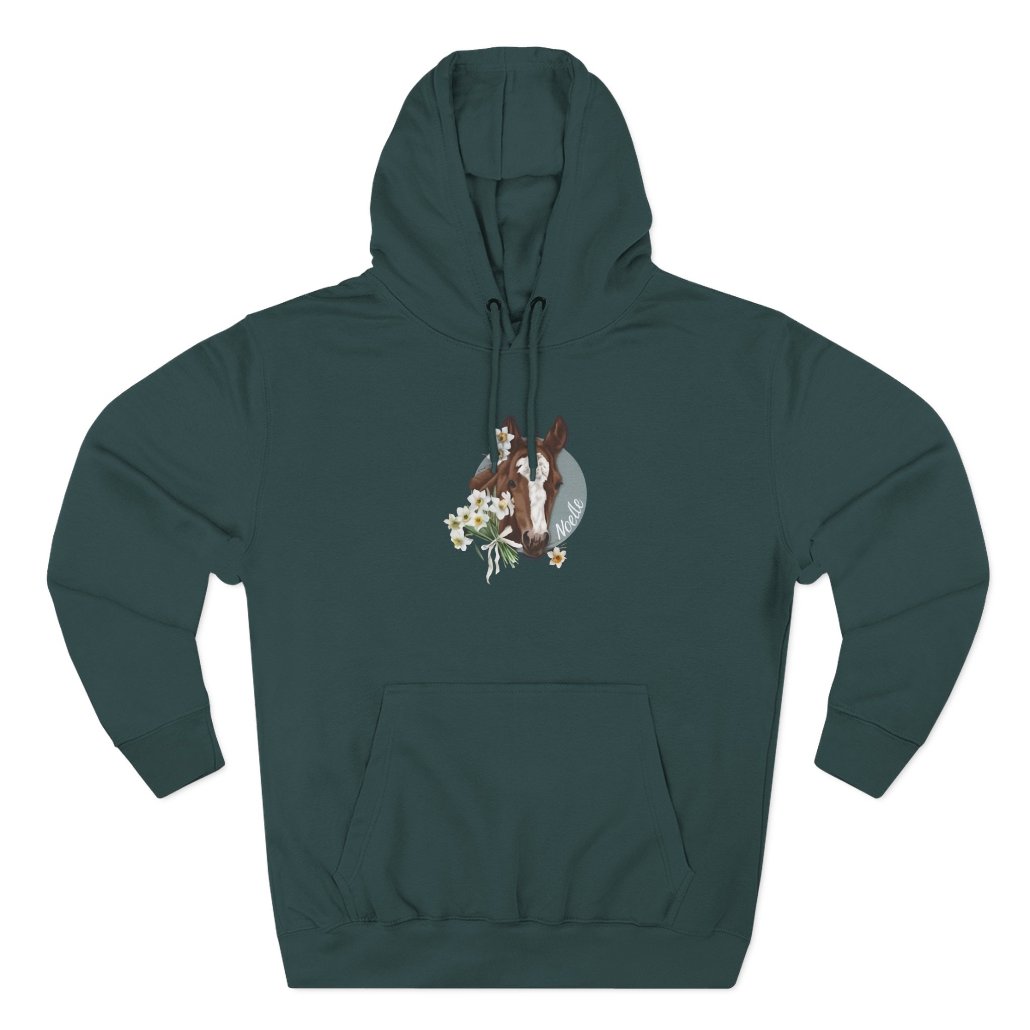 Katie Van Slyke Three-Panel Fleece Hoodie