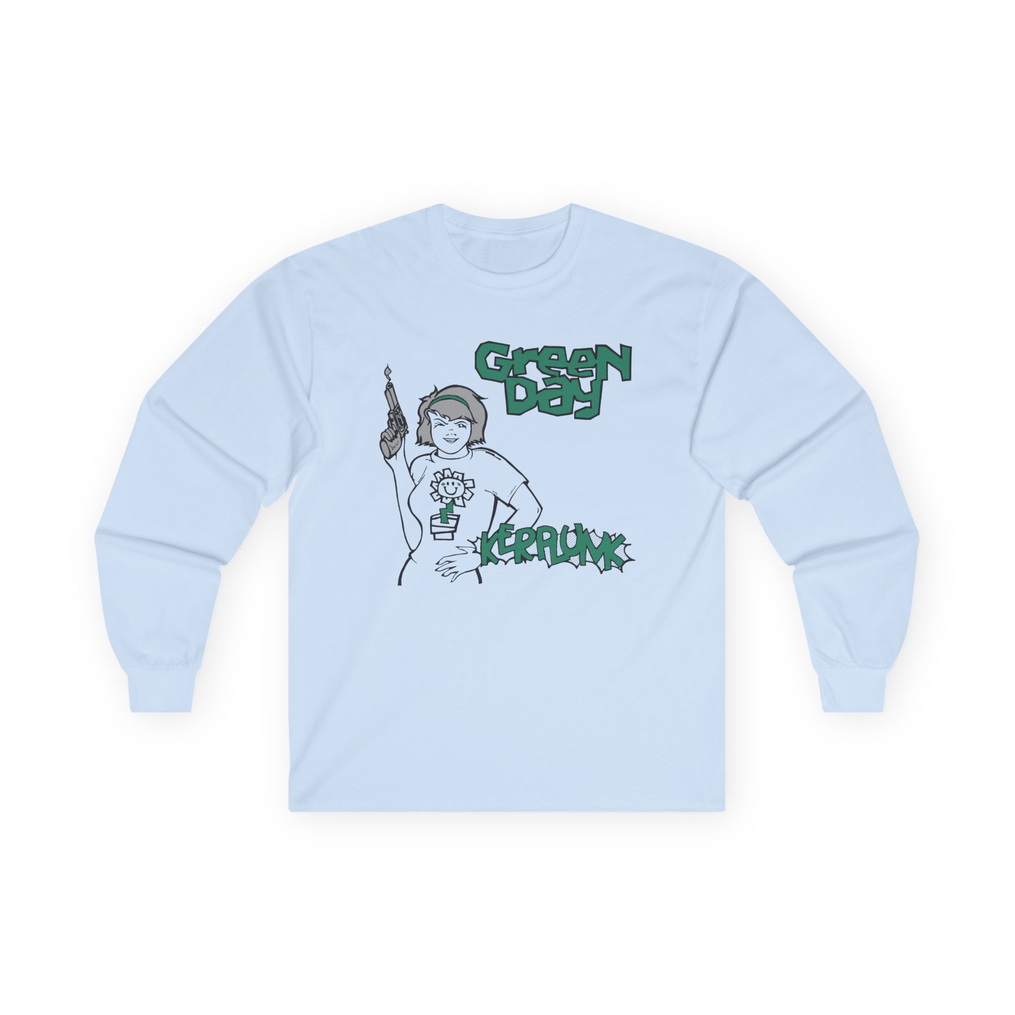 Green Day Kerplunk Baseball Unisex Ultra Cotton Long Sleeve Tee