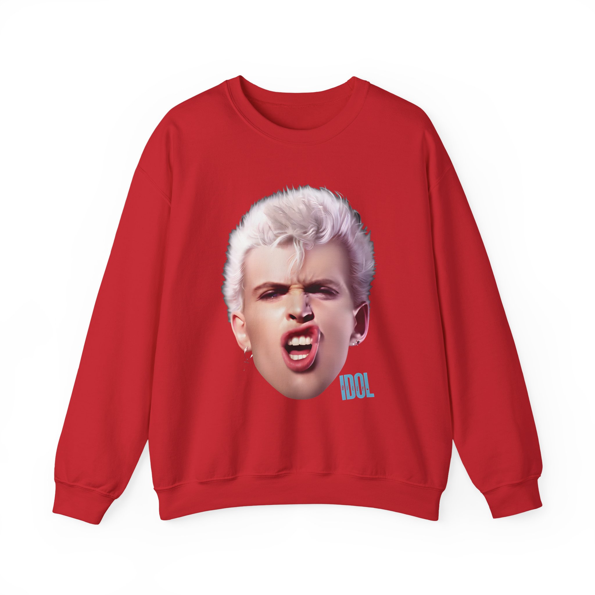 Billy Idol Billy Smirk Unisex Heavy Blendâ„¢ Crewneck Sweatshirt