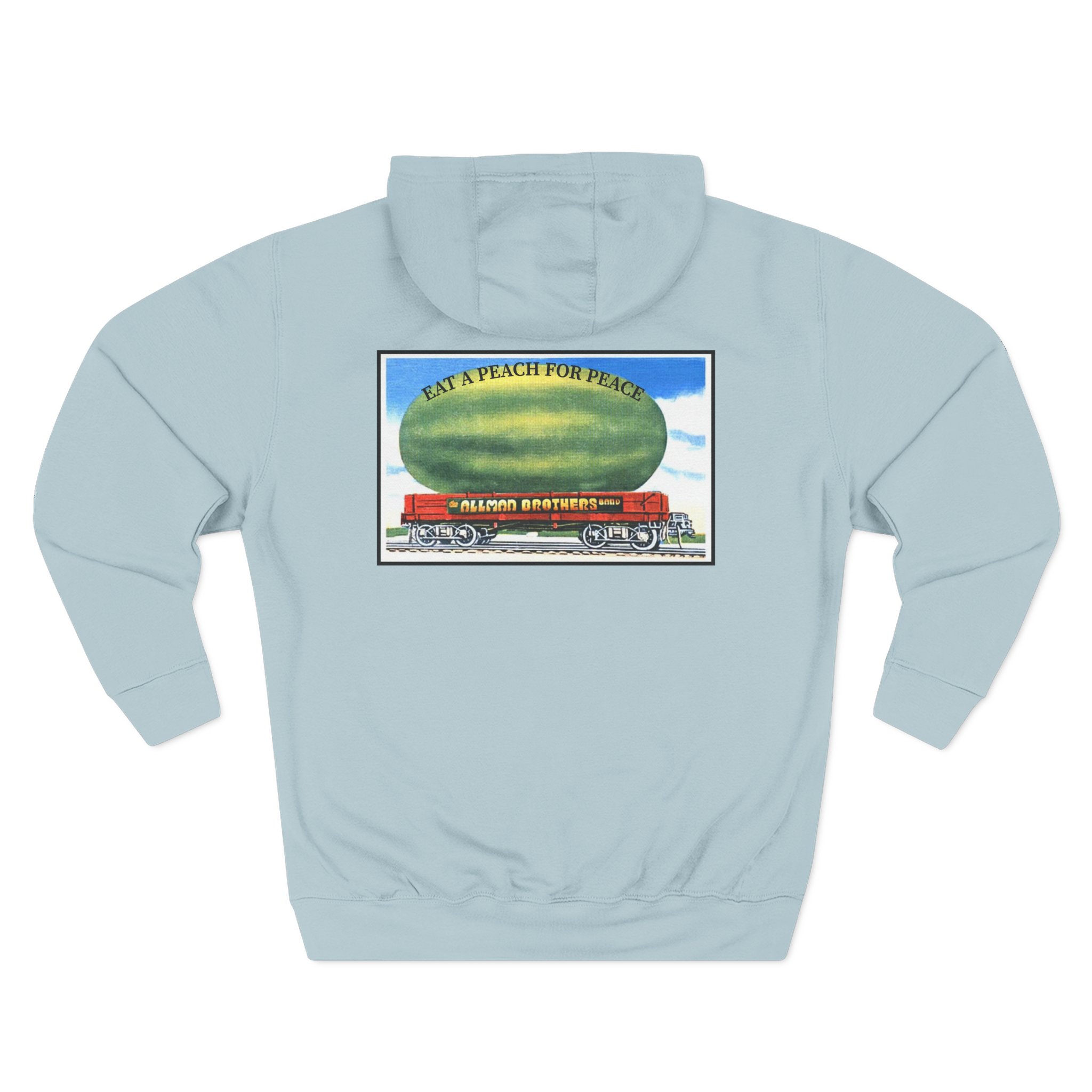 The Allman Brothers Eat a Peach Album Art Three-Panel Fleece Hoodie