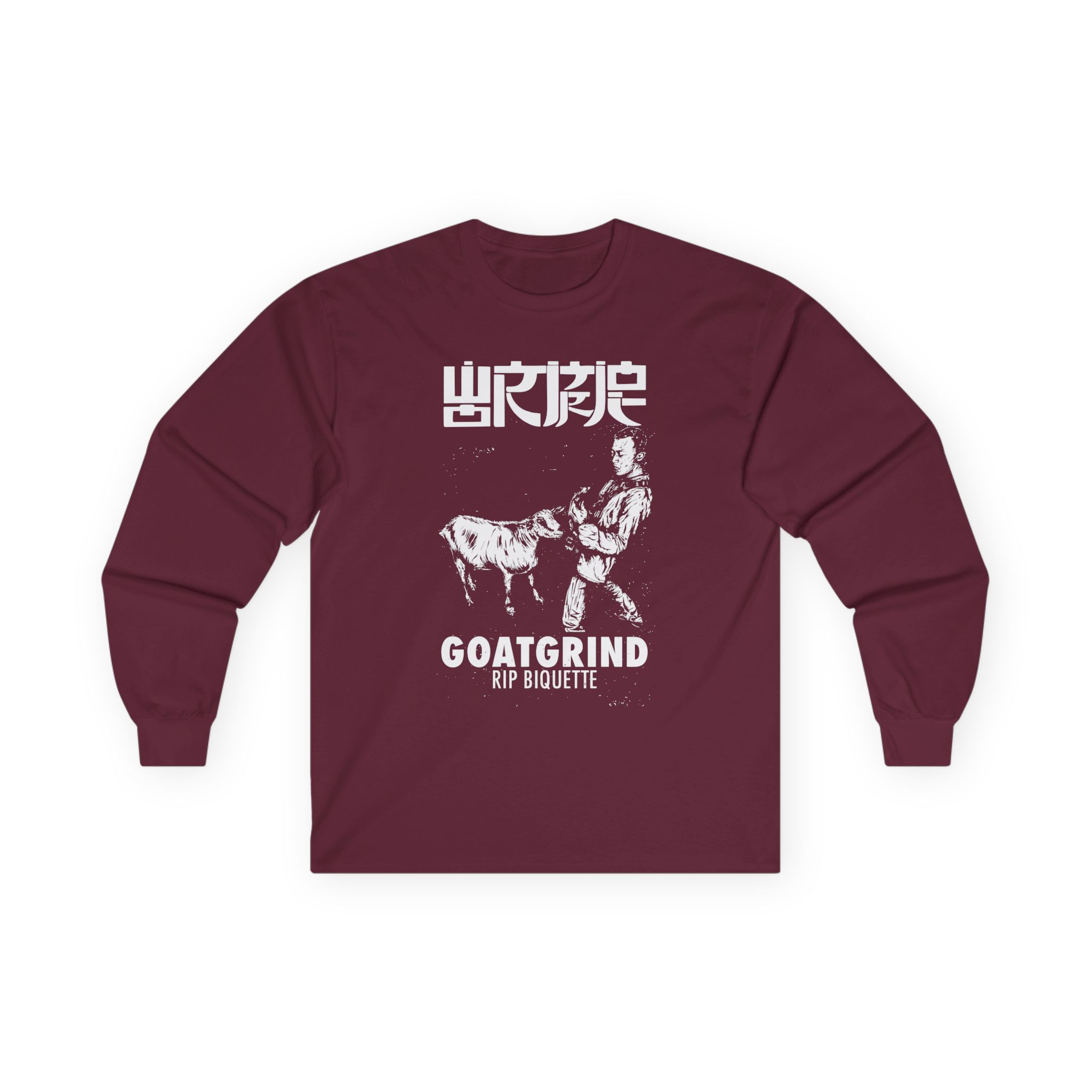 Wormrot Goatgrind Unisex Ultra Cotton Long Sleeve Tee