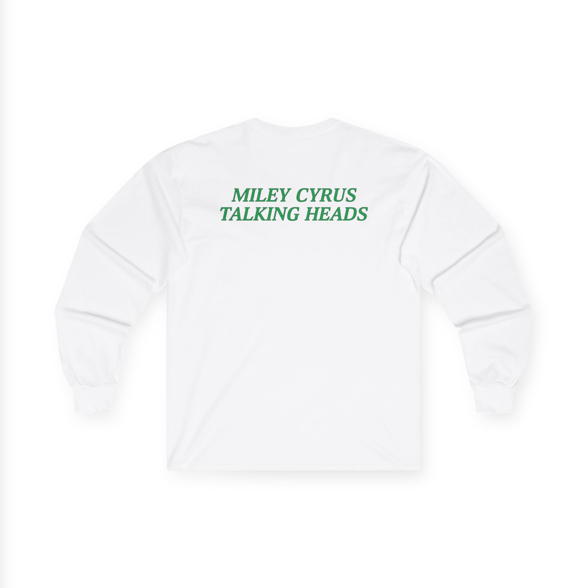 Talking Heads X Miley Psycho Killer Unisex Ultra Cotton Long Sleeve Tee
