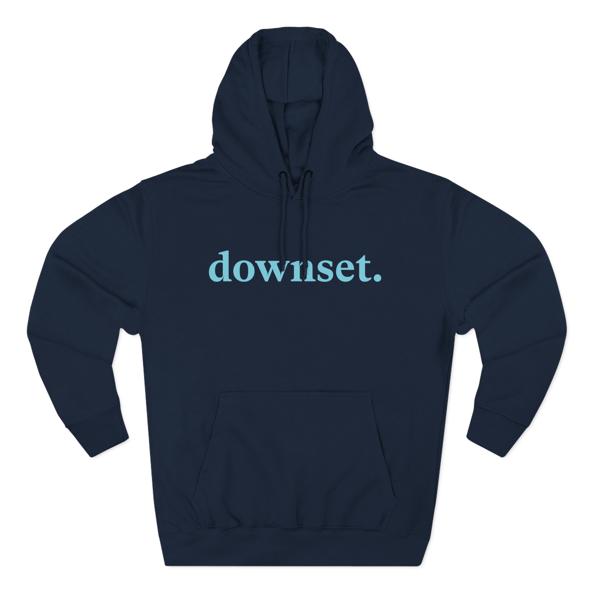 Downset Three-Panel Fleece Hoodie