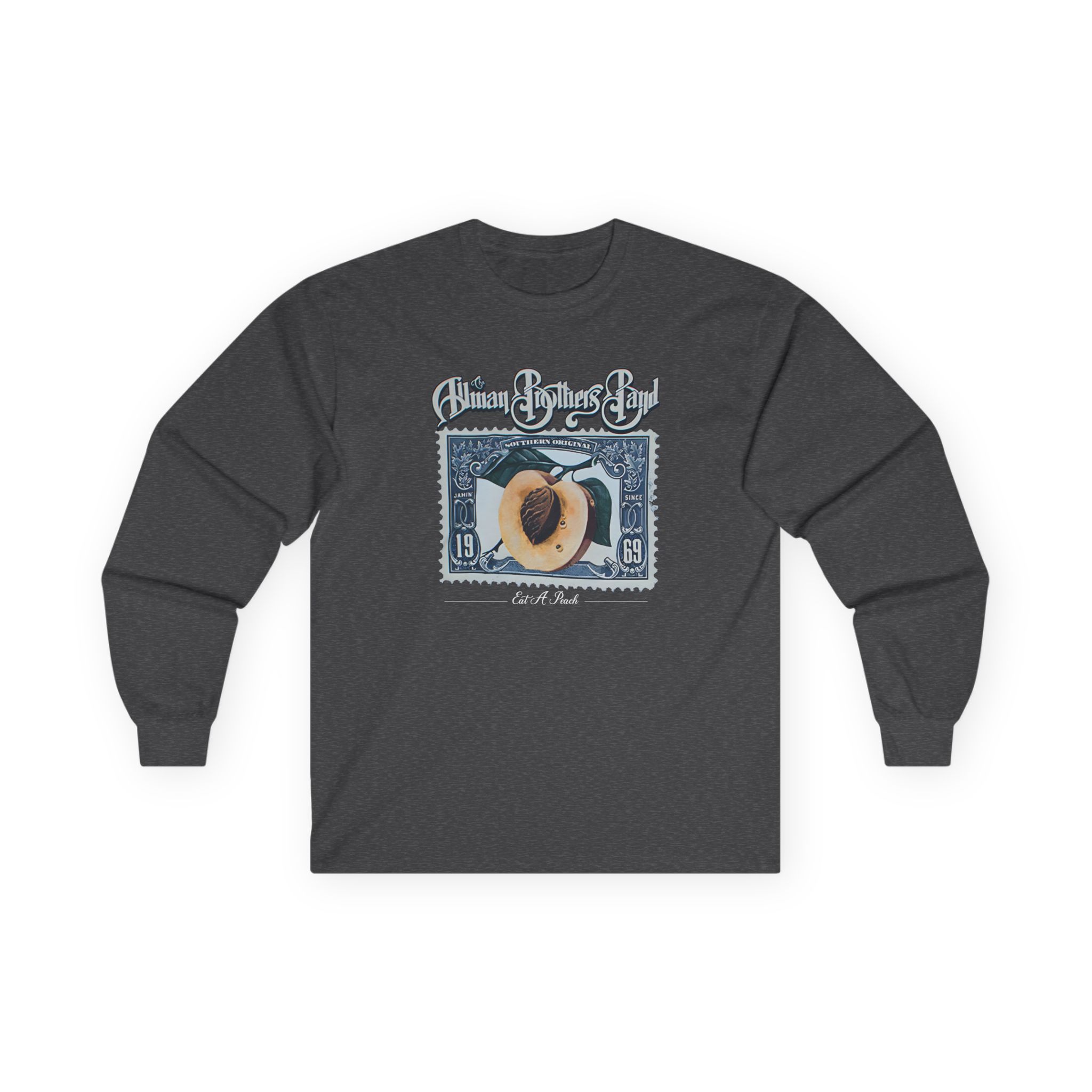 The Allman Brothers Peach Stamp Unisex Ultra Cotton Long Sleeve Tee