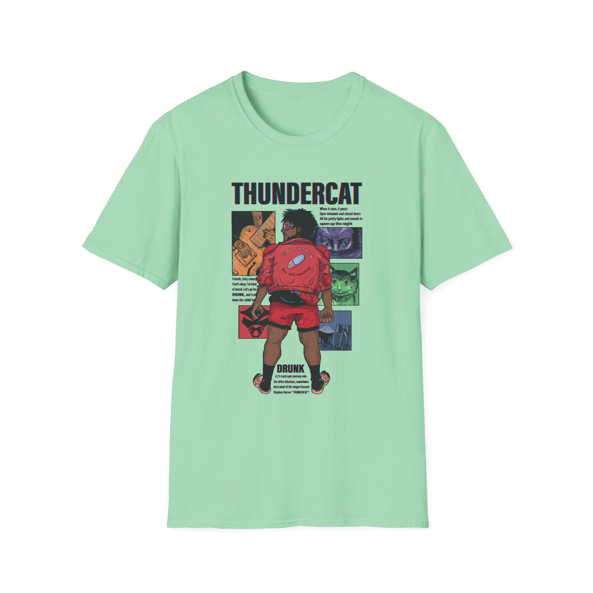 Thundercat Manga Unisex Softstyle T-Shirt