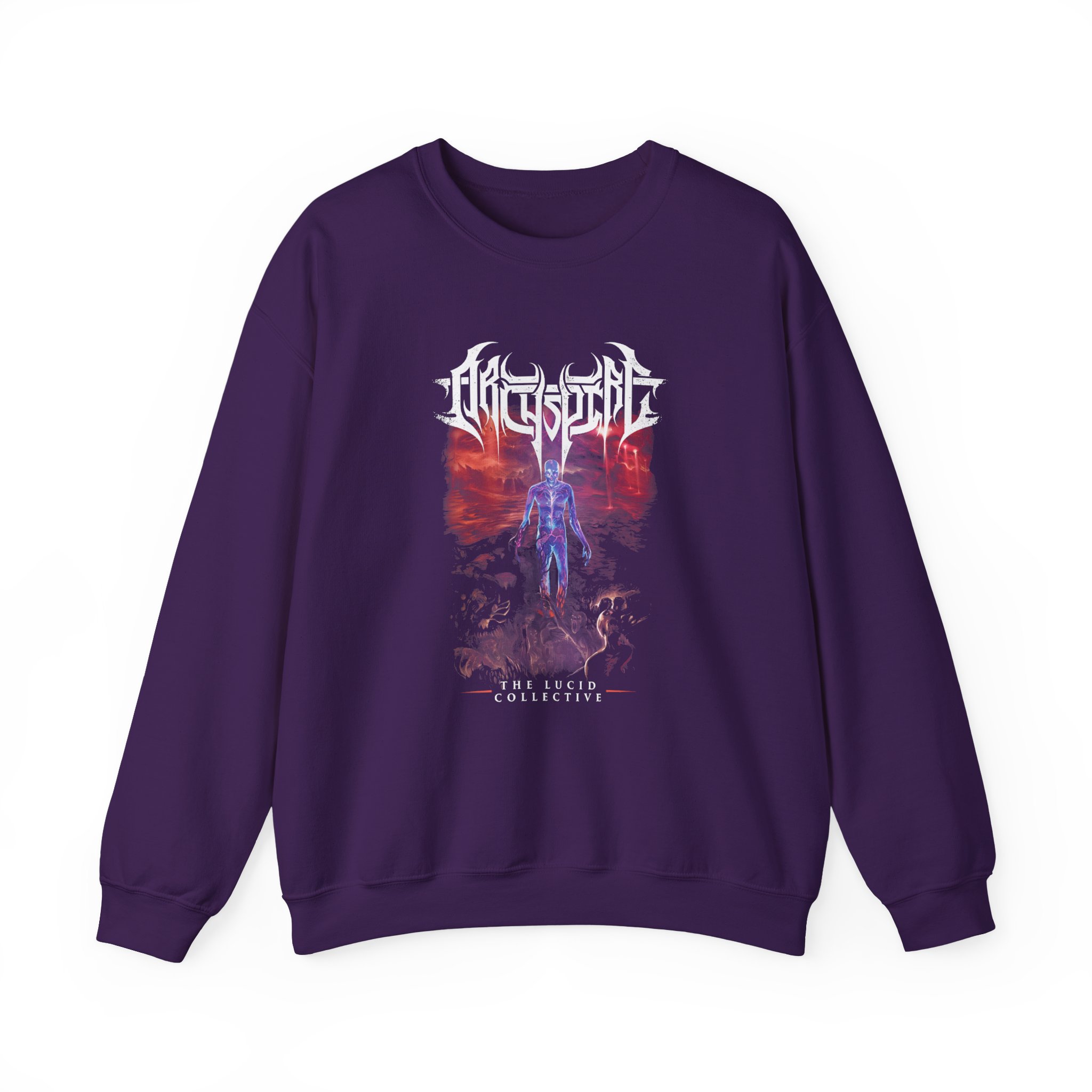 Archspire The Lucid Collective Unisex Heavy Blendâ„¢ Crewneck Sweatshirt