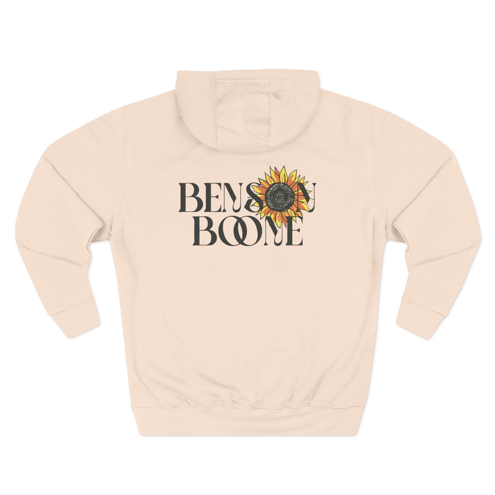 Benson Boone Sunflower Three-Panel Fleece Hoodie