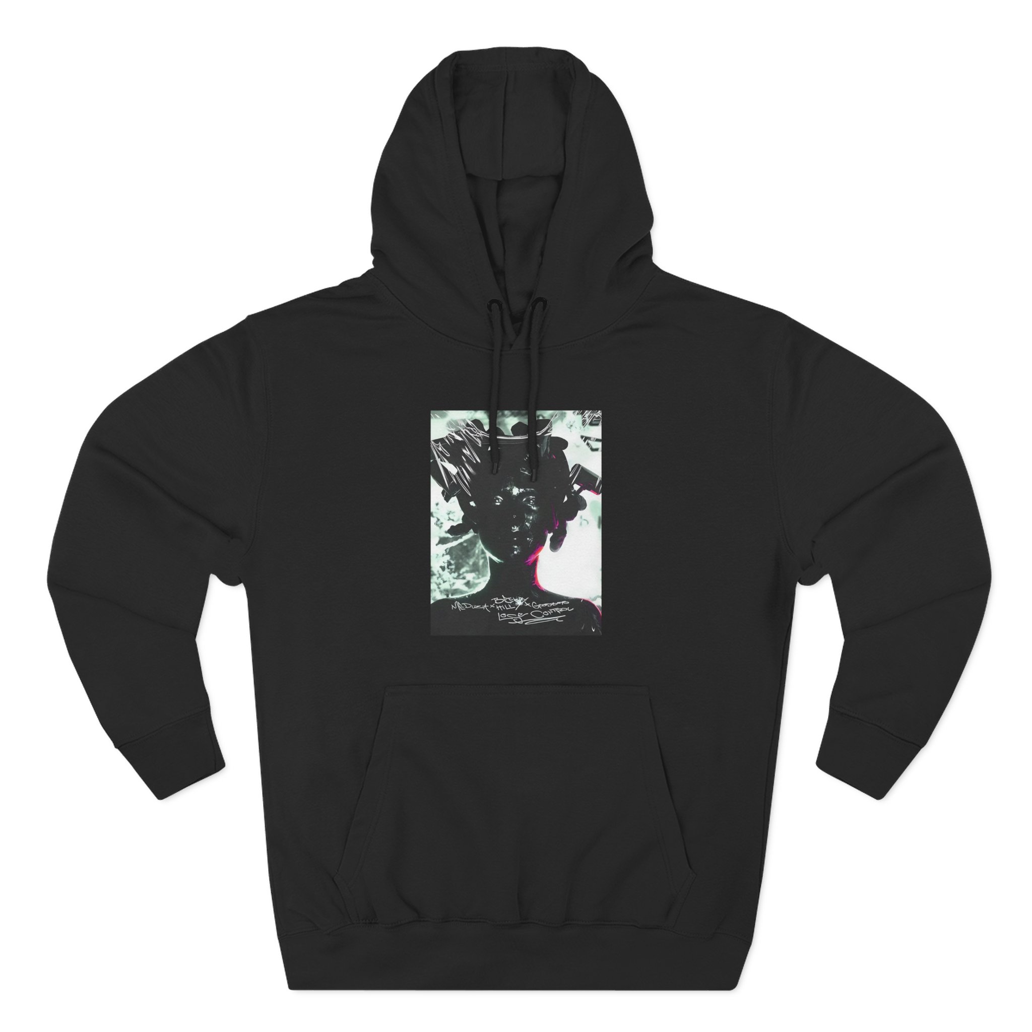 Meduza Three-Panel Fleece Hoodie