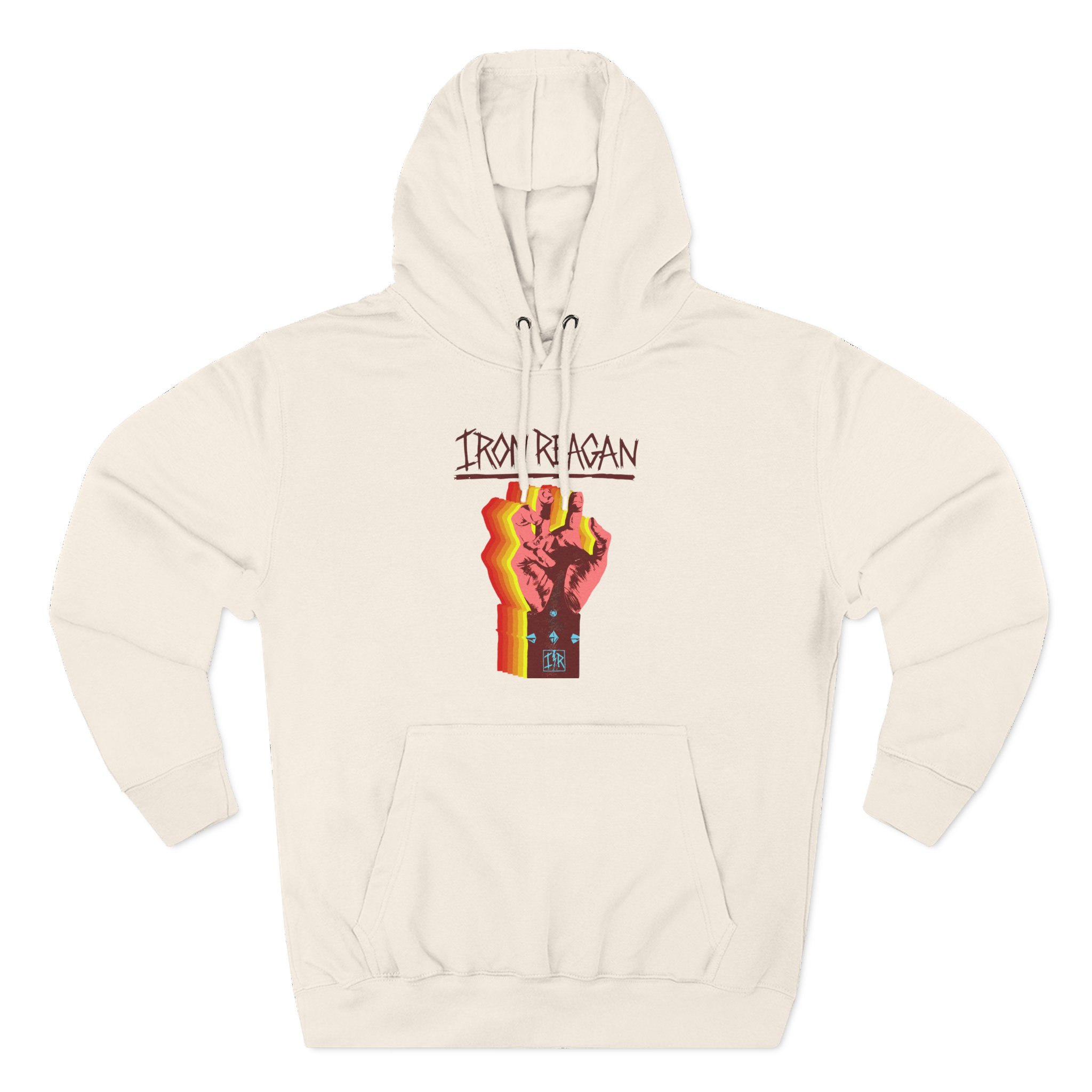 Iron Reagan Three-Panel Fleece Hoodie