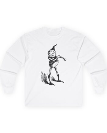 Rem Elf Throwback Unisex Ultra Cotton Long Sleeve Tee