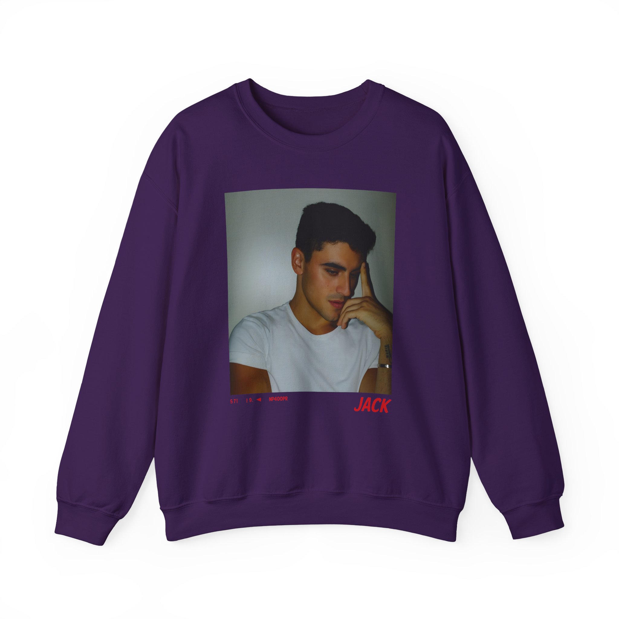 Jack Gilinsky Photo Unisex Heavy Blendâ„¢ Crewneck Sweatshirt