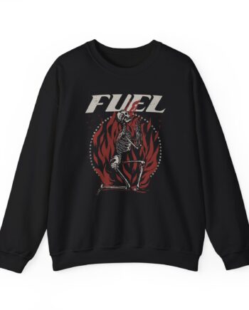Fuel Camo "Flame Prayer" Unisex Heavy Blend™ Crewneck Sweatshirt