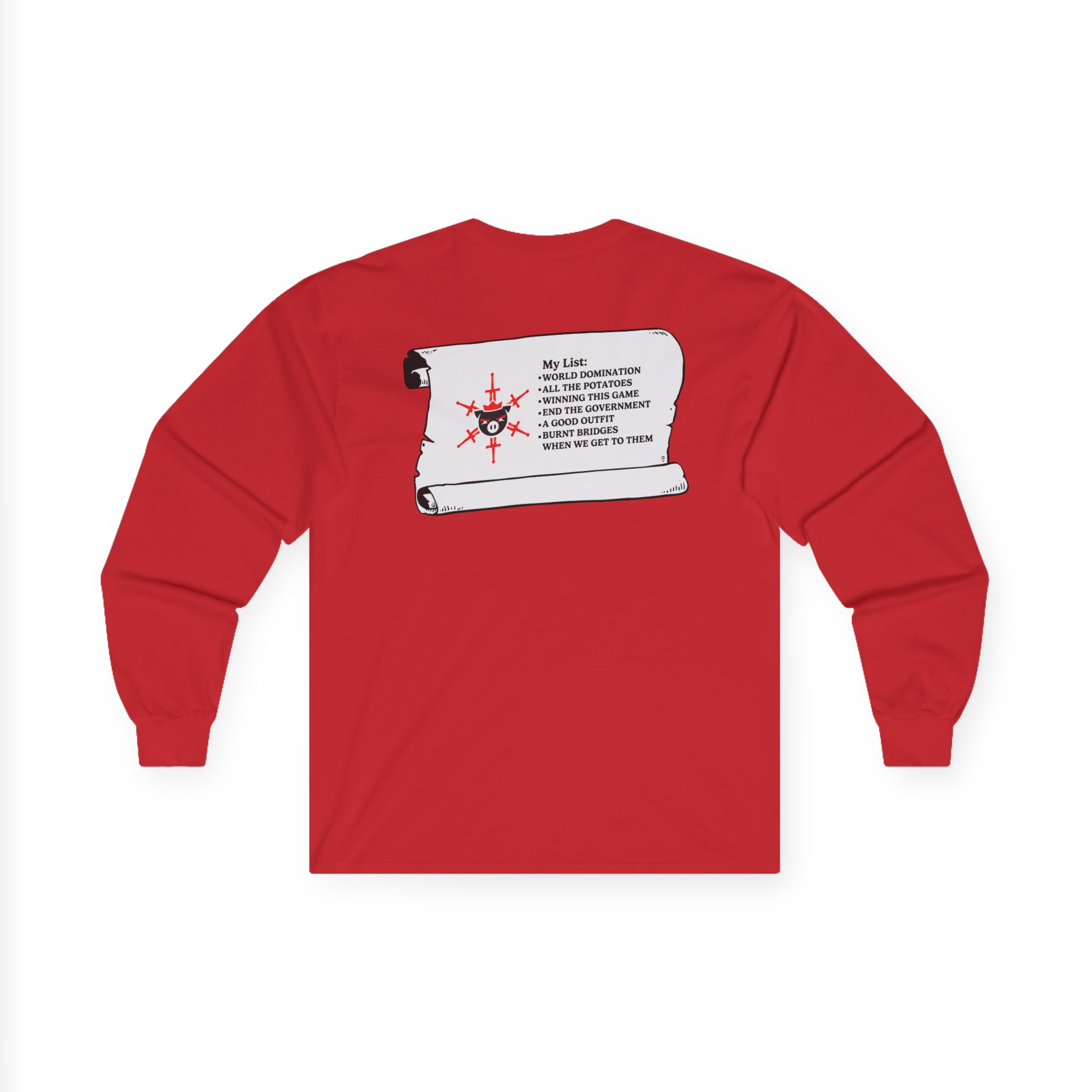 Technoblade Hey Santa Unisex Ultra Cotton Long Sleeve Tee